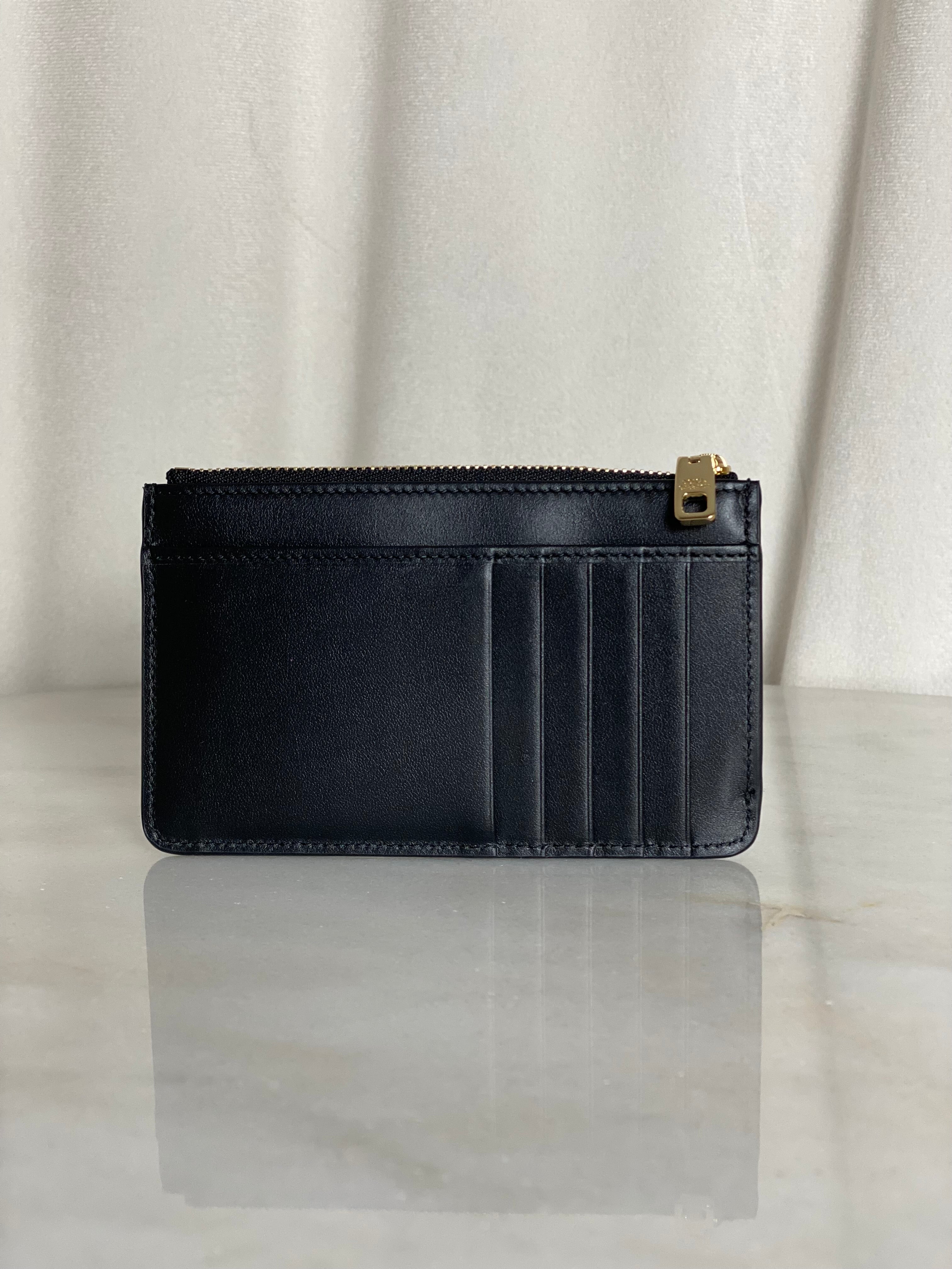 Dolce & Gabbana Black DG Small Zip Wallet-wallet-Dolce & Gabbana-The Closet Egypt