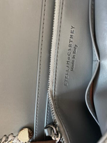 Stella Mccartney Grey Continental Falabella Long Wallet-wallet-Stella Mccartney-The Closet Egypt