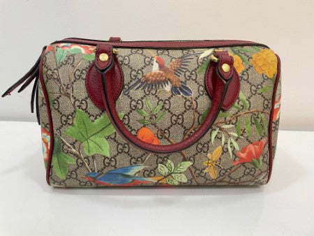 Gucci Bicolor GG Supreme Monogram Tian Boston Bag-handbag-Gucci-The Closet Egypt
