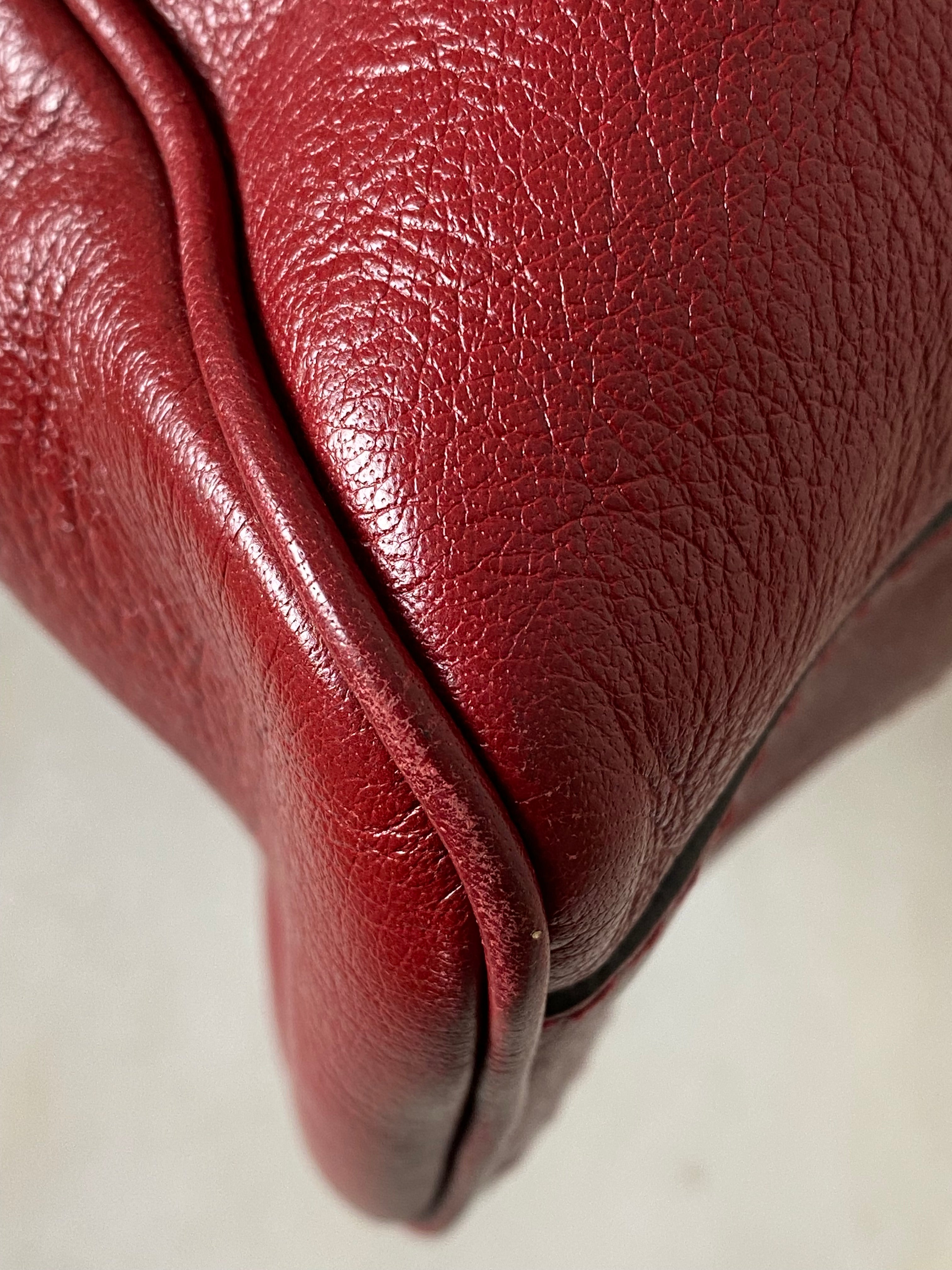 Gucci Red Rebelle Top Handle Bag-handbag-Gucci-The Closet Egypt