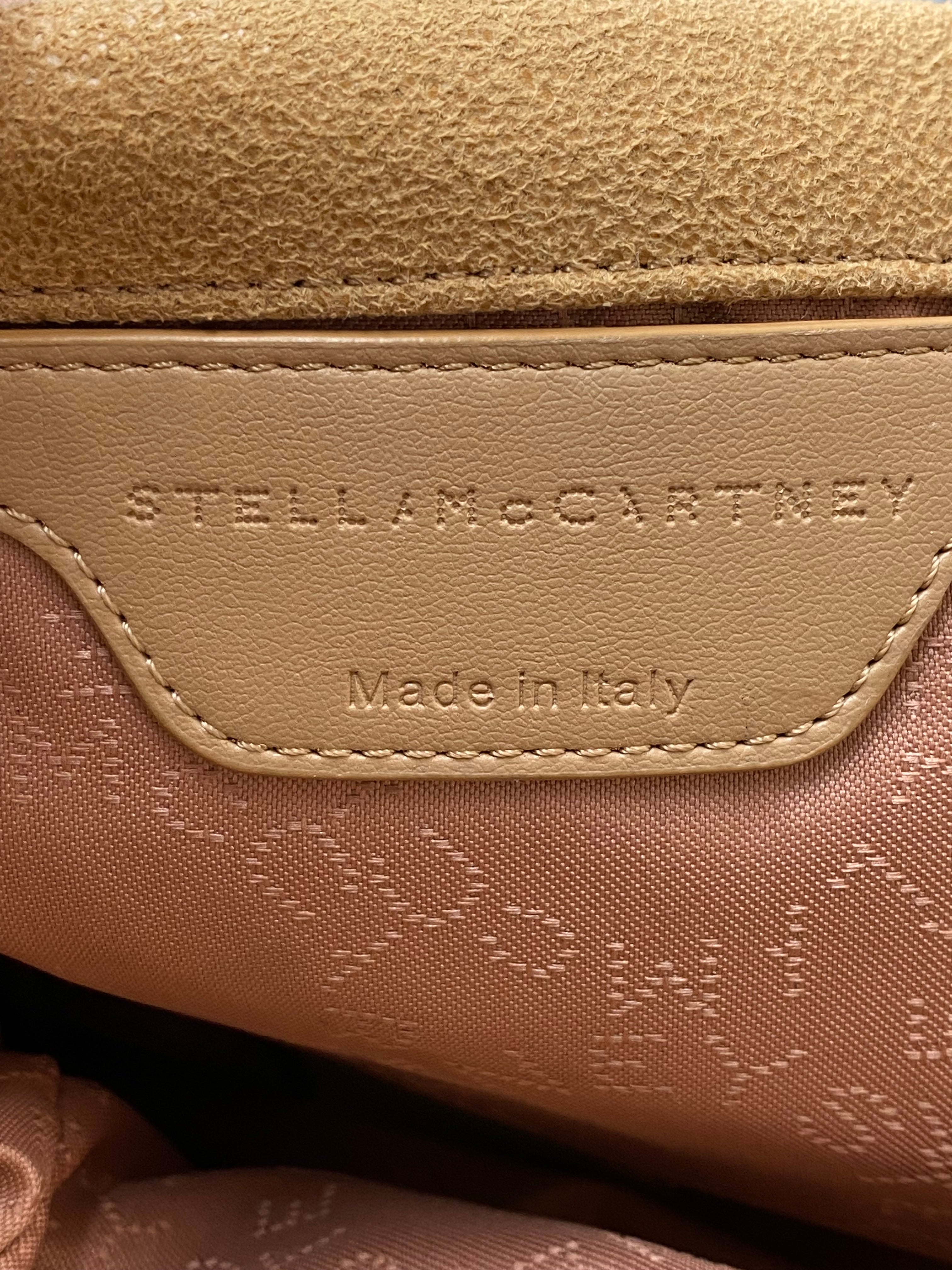 Stella Mccartney Camel Falabella Mini Bag-handbag-Stella Mccartney-The Closet Egypt