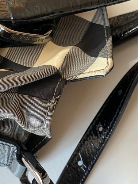 Burberry Bicolor Beat Check Nylon Shoulder Bag-handbag-Burberry-The Closet Egypt