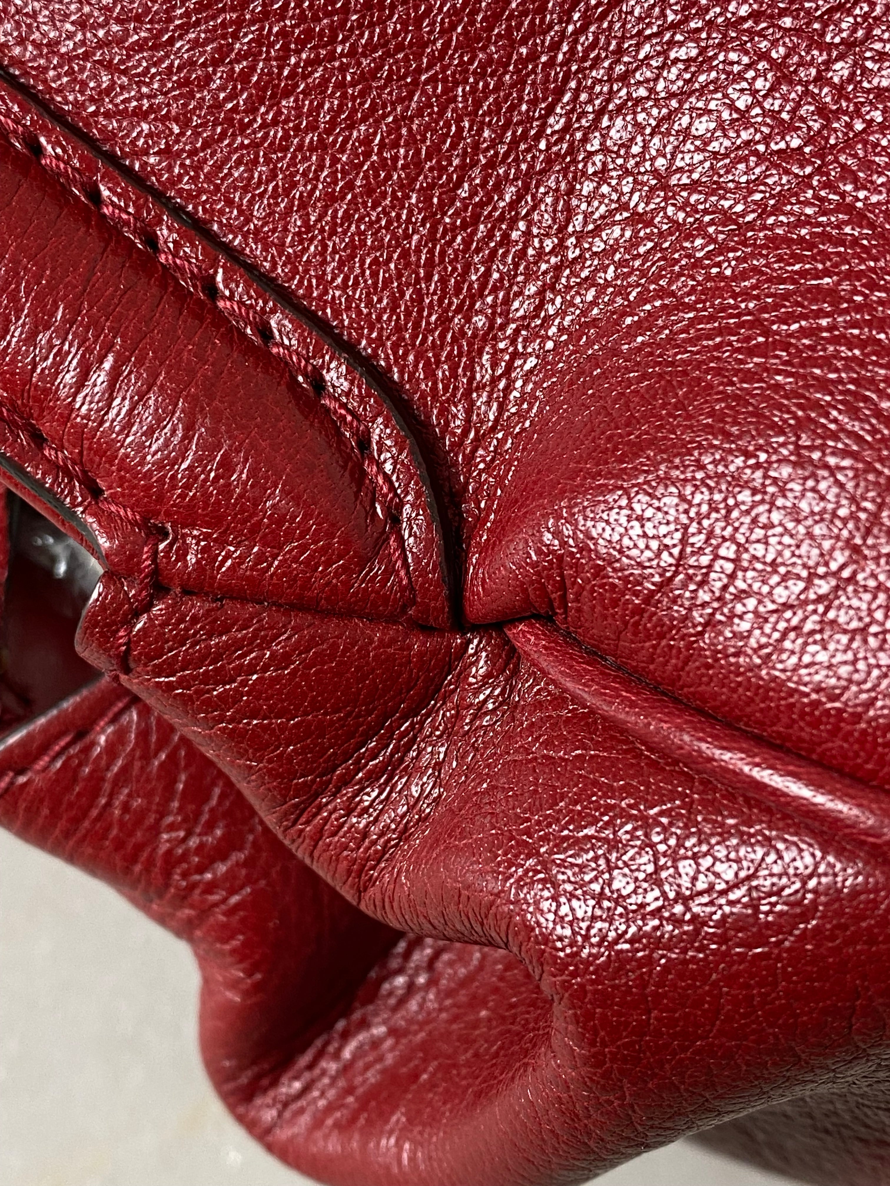 Gucci Red Rebelle Top Handle Bag-handbag-Gucci-The Closet Egypt