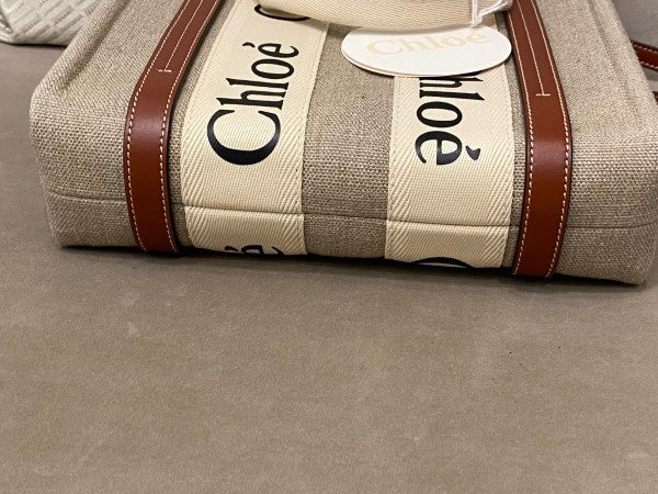 Chloe Bicolor Woody Small Bag-handbag-Chloe-The Closet Egypt