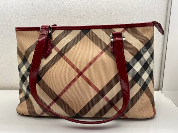 Burberry Bicolor House Check Bag-handbag-Burberry-The Closet Egypt