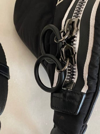 Dolce & Gabbana Bicolor Nylon Logo Waist Bag-Waist Bag-Dolce & Gabbana-The Closet Egypt
