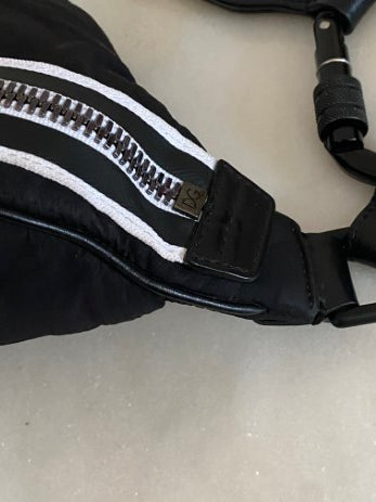 Dolce & Gabbana Bicolor Nylon Logo Waist Bag-Waist Bag-Dolce & Gabbana-The Closet Egypt