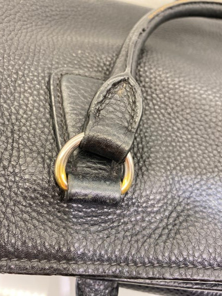 Prada Black Vitello Daino Tote Bag-handbag-Prada-The Closet Egypt