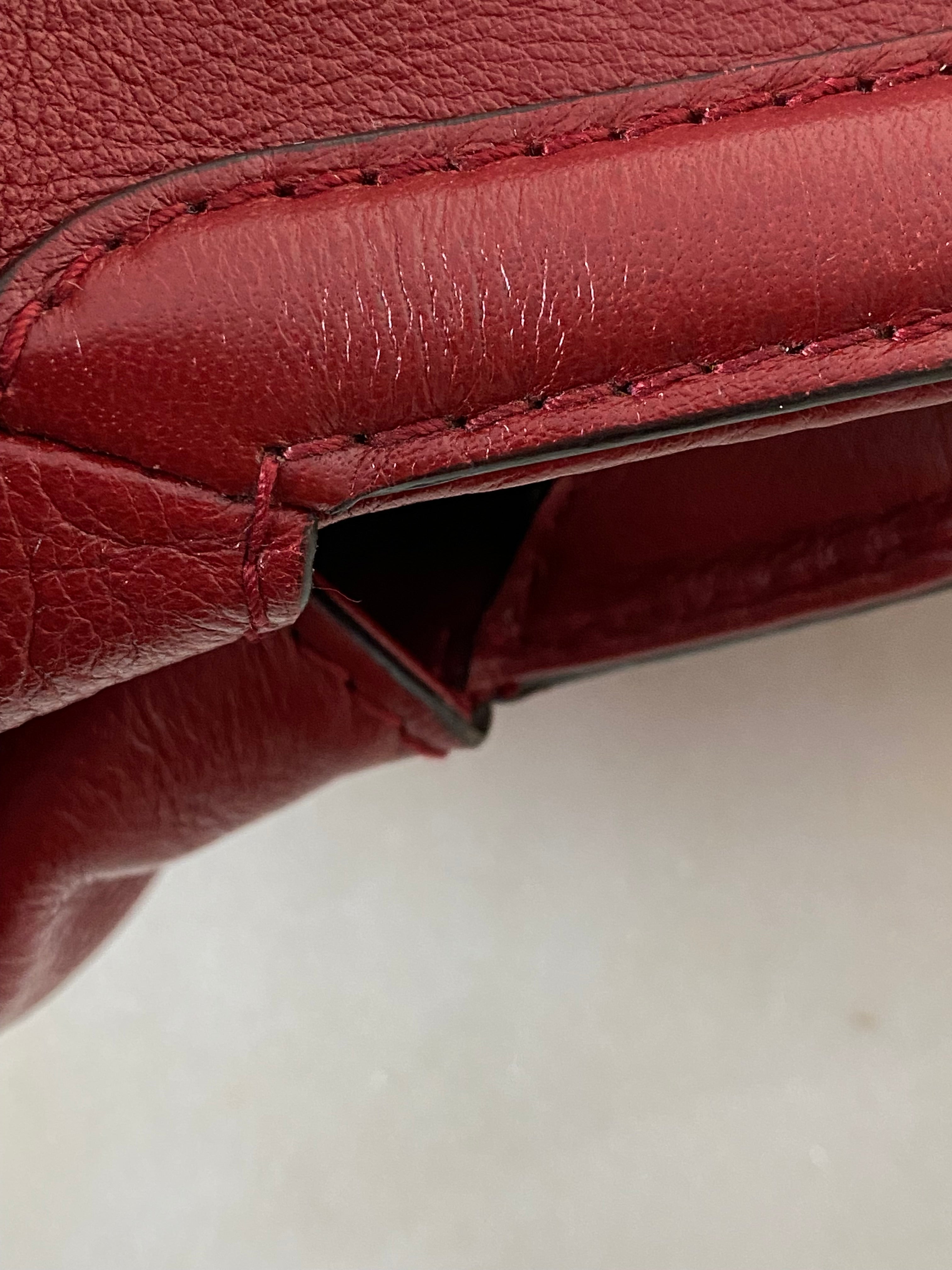 Gucci Red Rebelle Top Handle Bag-handbag-Gucci-The Closet Egypt