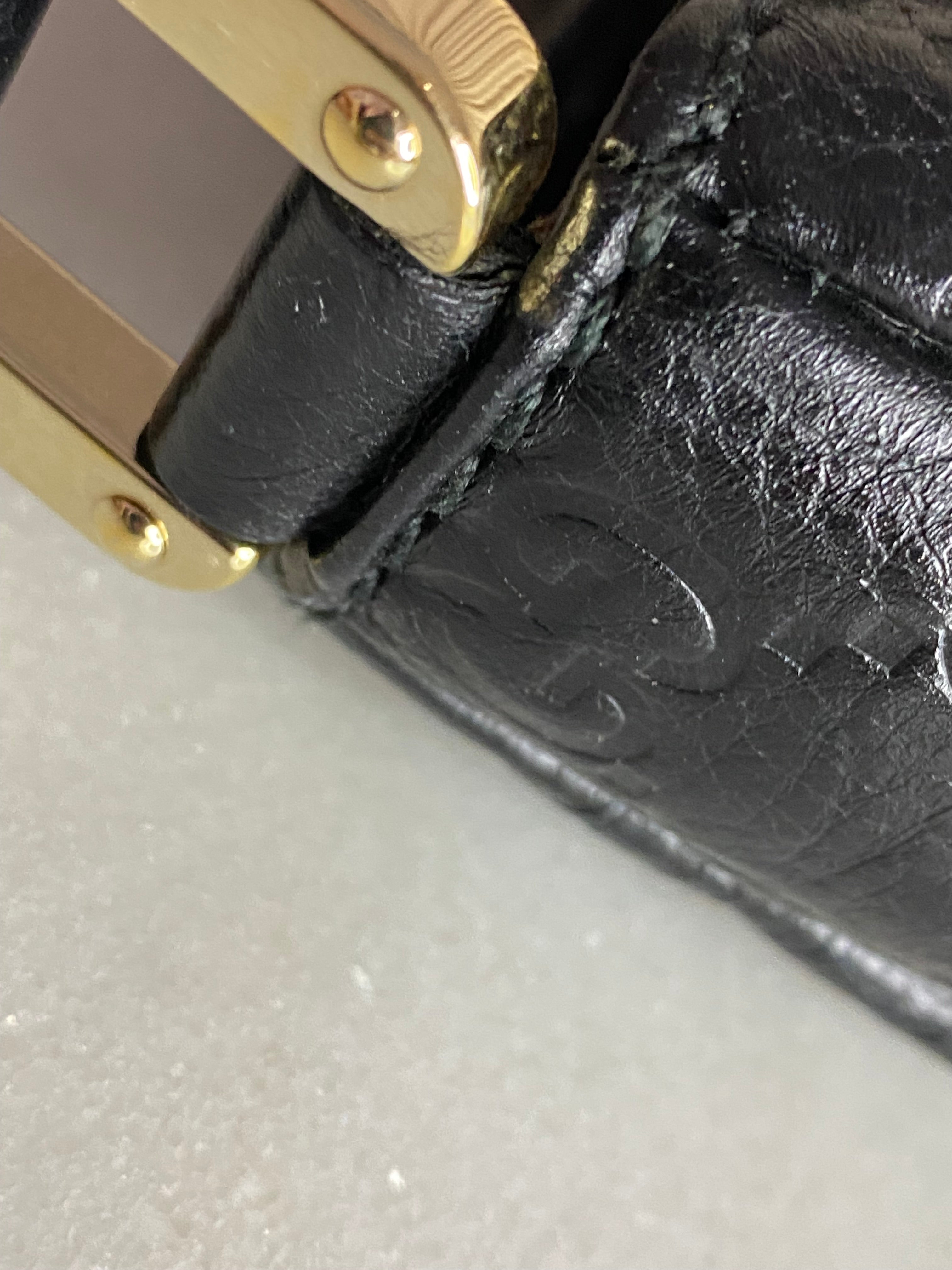 Gucci Black GG Shoulder Bag-handbag-Gucci-The Closet Egypt