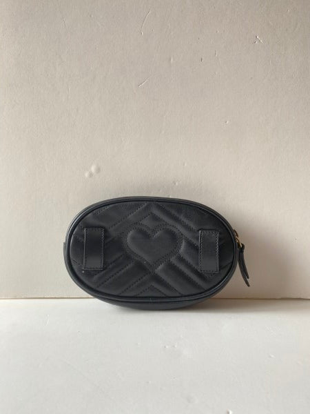 Gucci Black Marmont Waist Bag-handbag-Gucci-The Closet Egypt