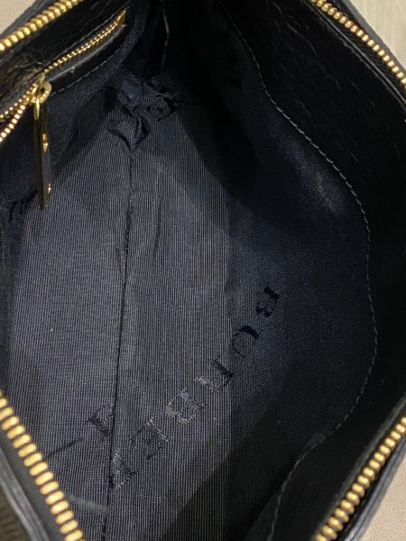 Burberry Black Embossed Signature Crossbody Bag-handbag-Burberry-The Closet Egypt