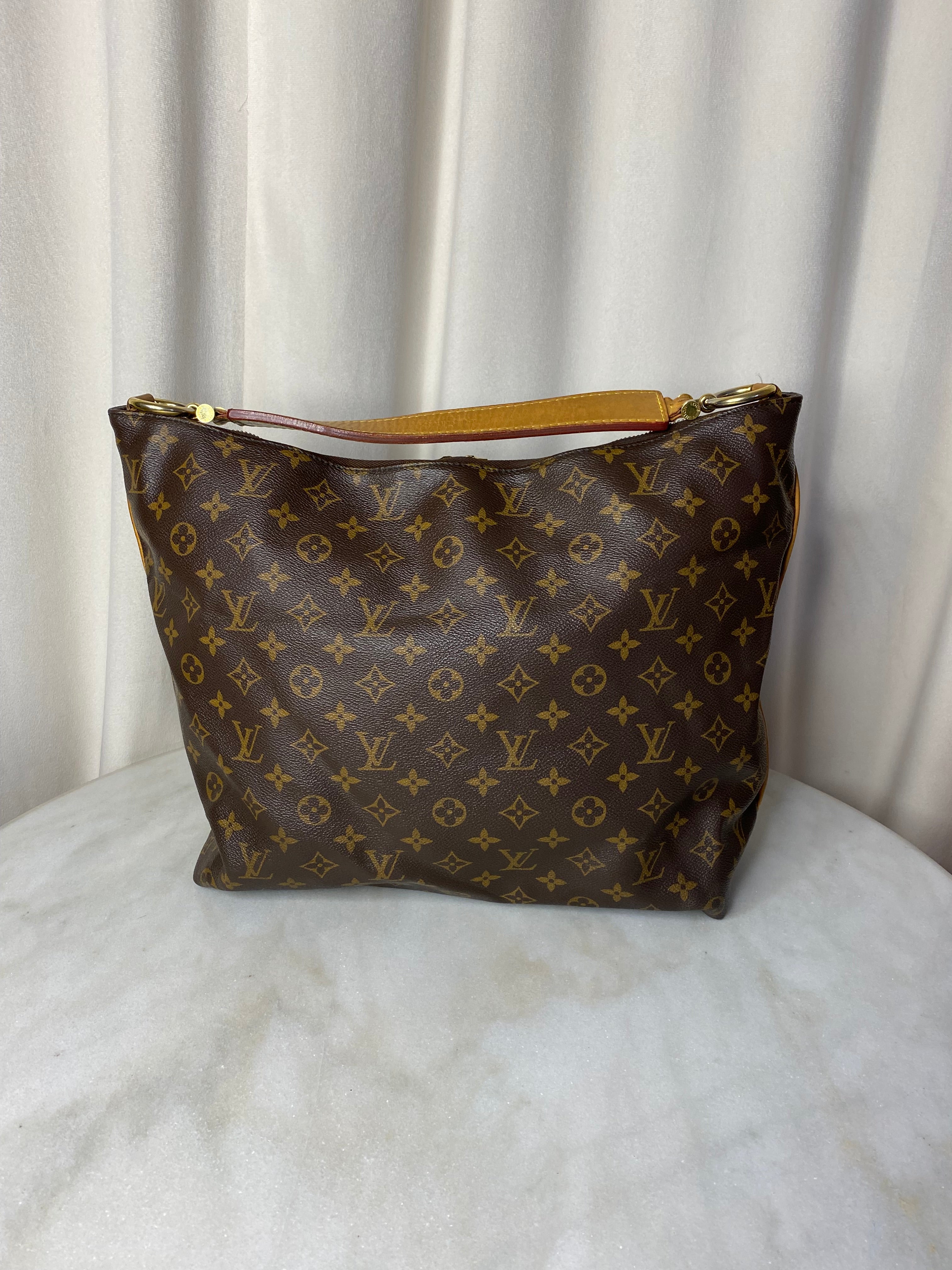 Louis Vuitton Monogram Sully Shoulder Bag-handbag-Louis Vuitton-The Closet Egypt