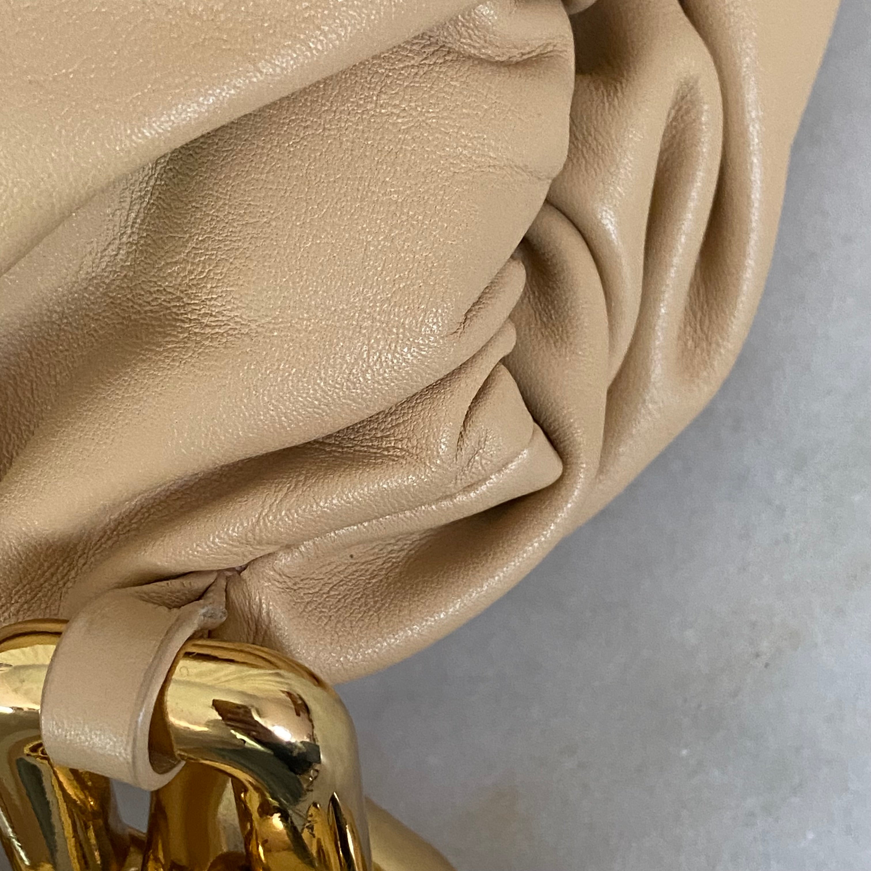 Bottega Veneta Beige The Pouch Chain-Pouch-Bottega Veneta-The Closet Egypt