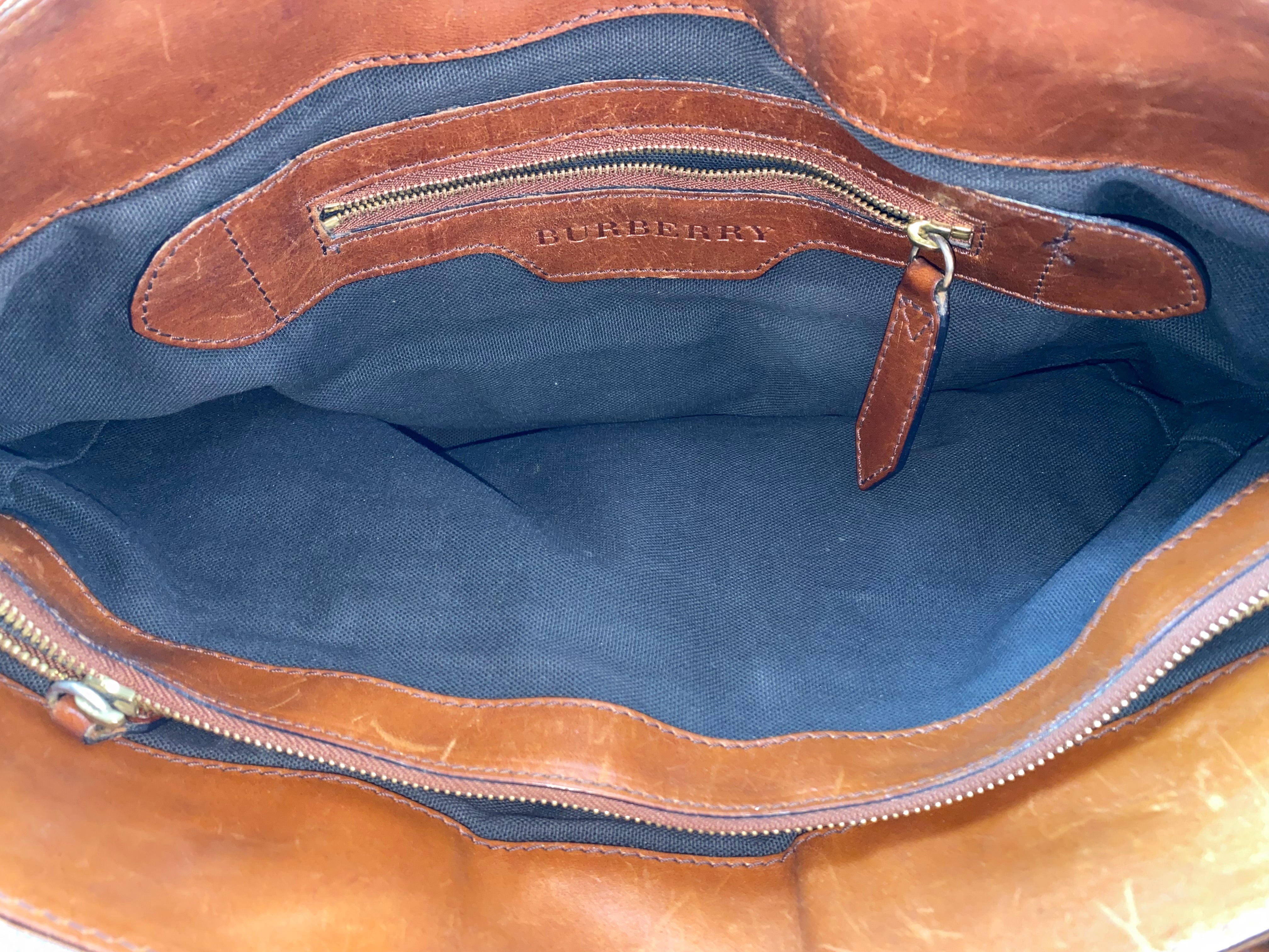 Burberry Camel Lynher Bridle House Check Top Handle Bag-handbag-Burberry-The Closet Egypt