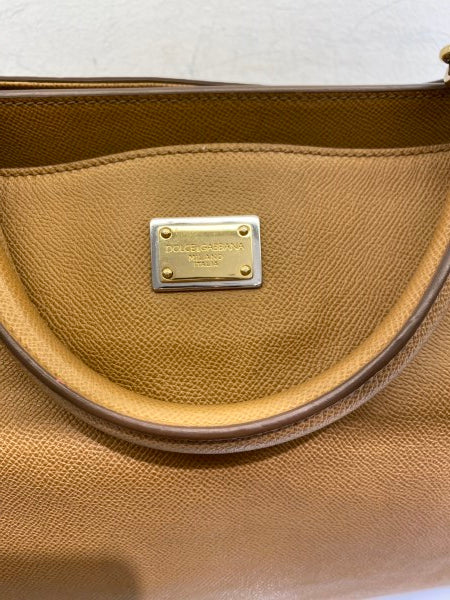 Dolce & Gabbana Beige Tote Bag-handbag-Dolce & Gabbana-The Closet Egypt