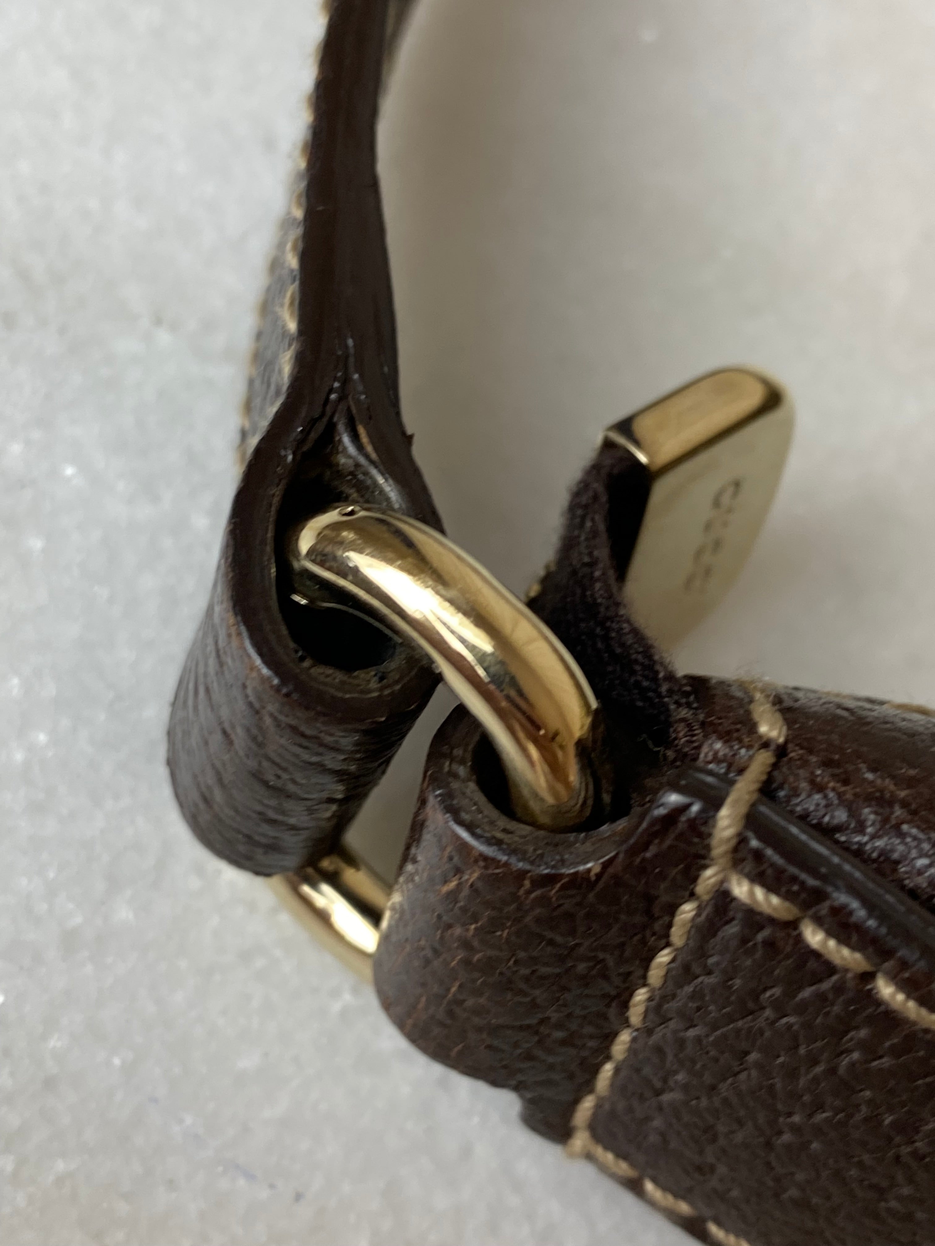 Gucci Bicolor Charmy GG Small Hobo Bag-handbag-Gucci-The Closet Egypt