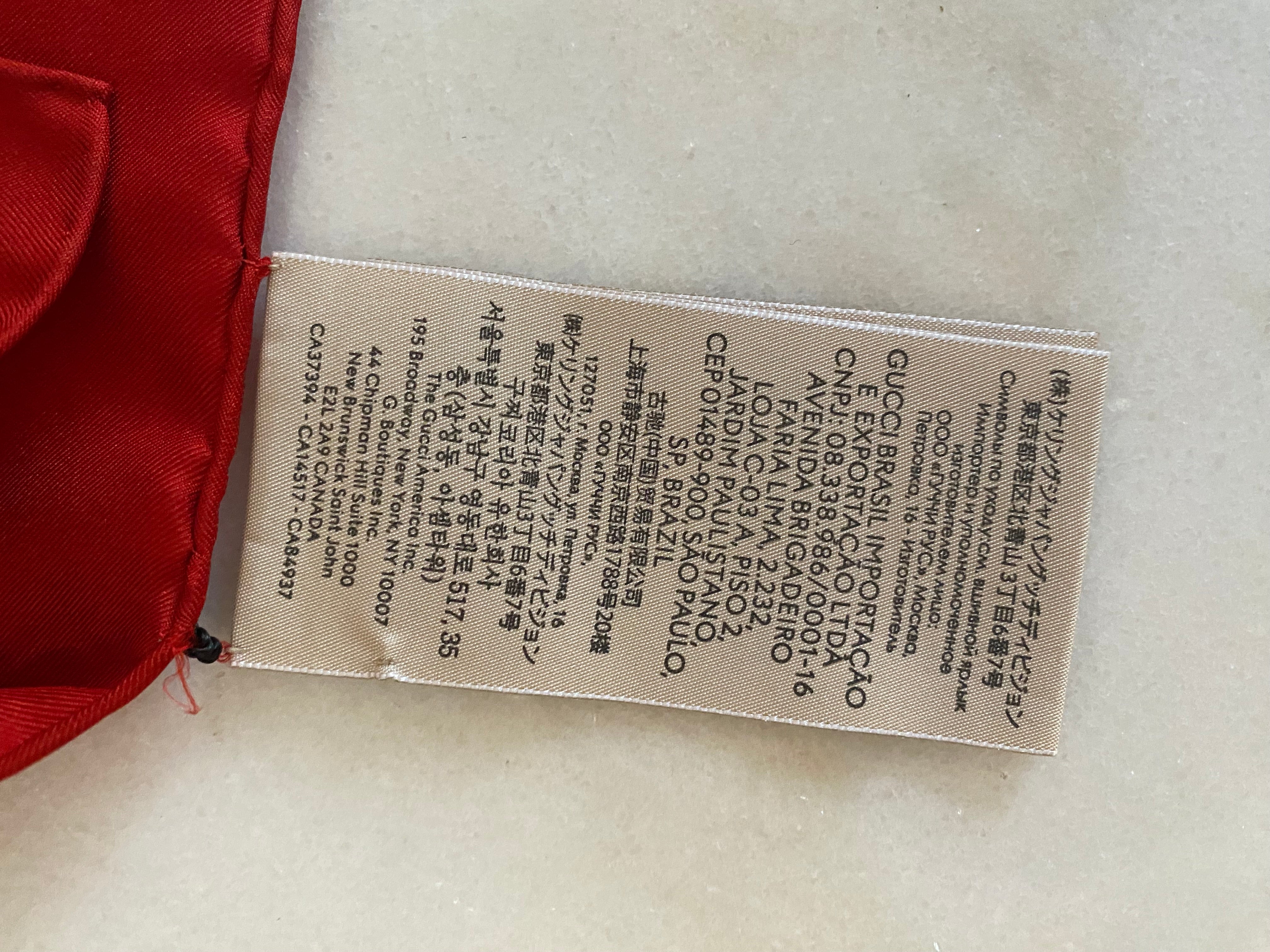 Gucci Multicolor GG Horsebit Silk Scarf 90-Scarf-Gucci-The Closet Egypt