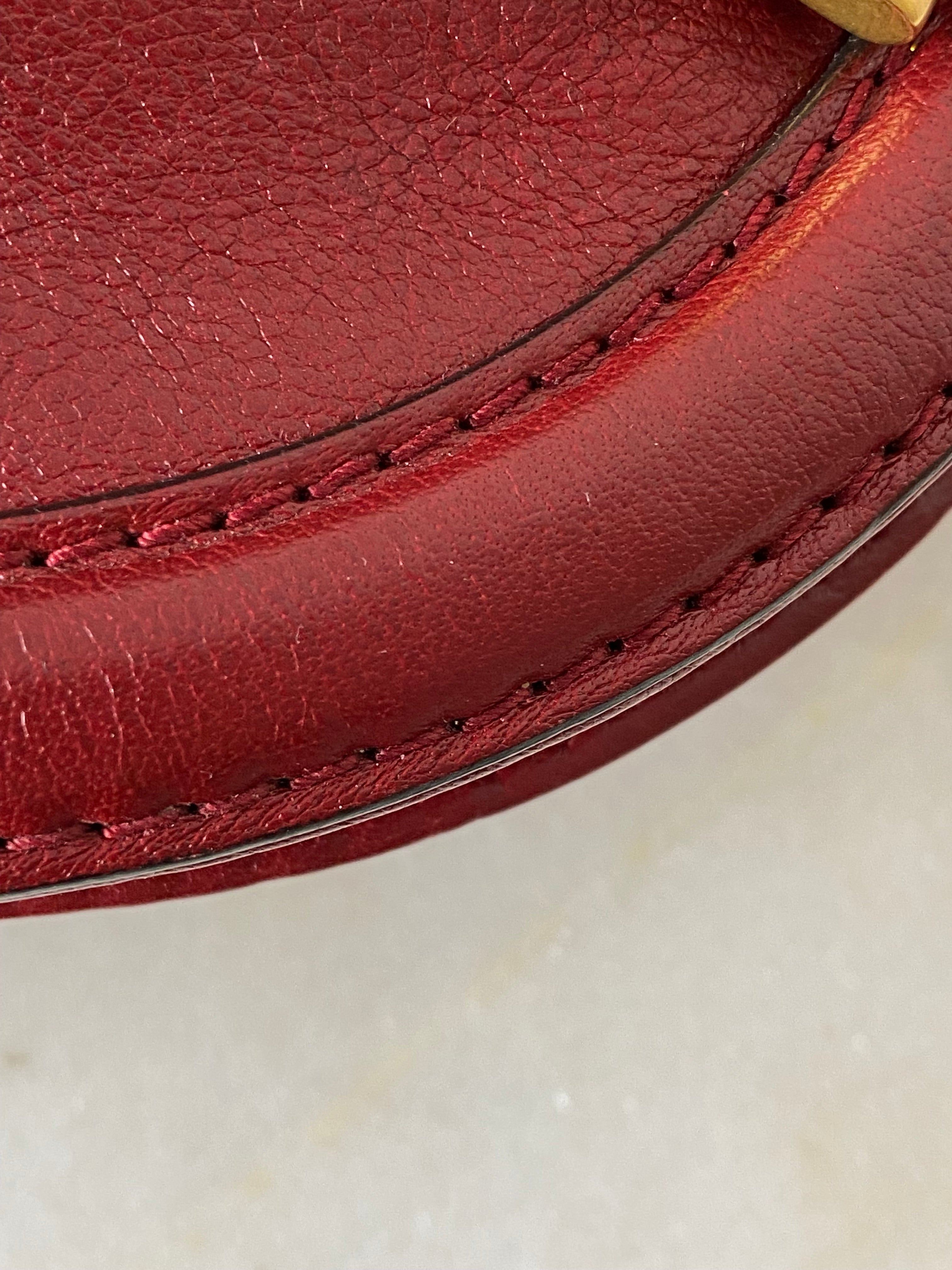 Gucci Red Rebelle Top Handle Bag-handbag-Gucci-The Closet Egypt