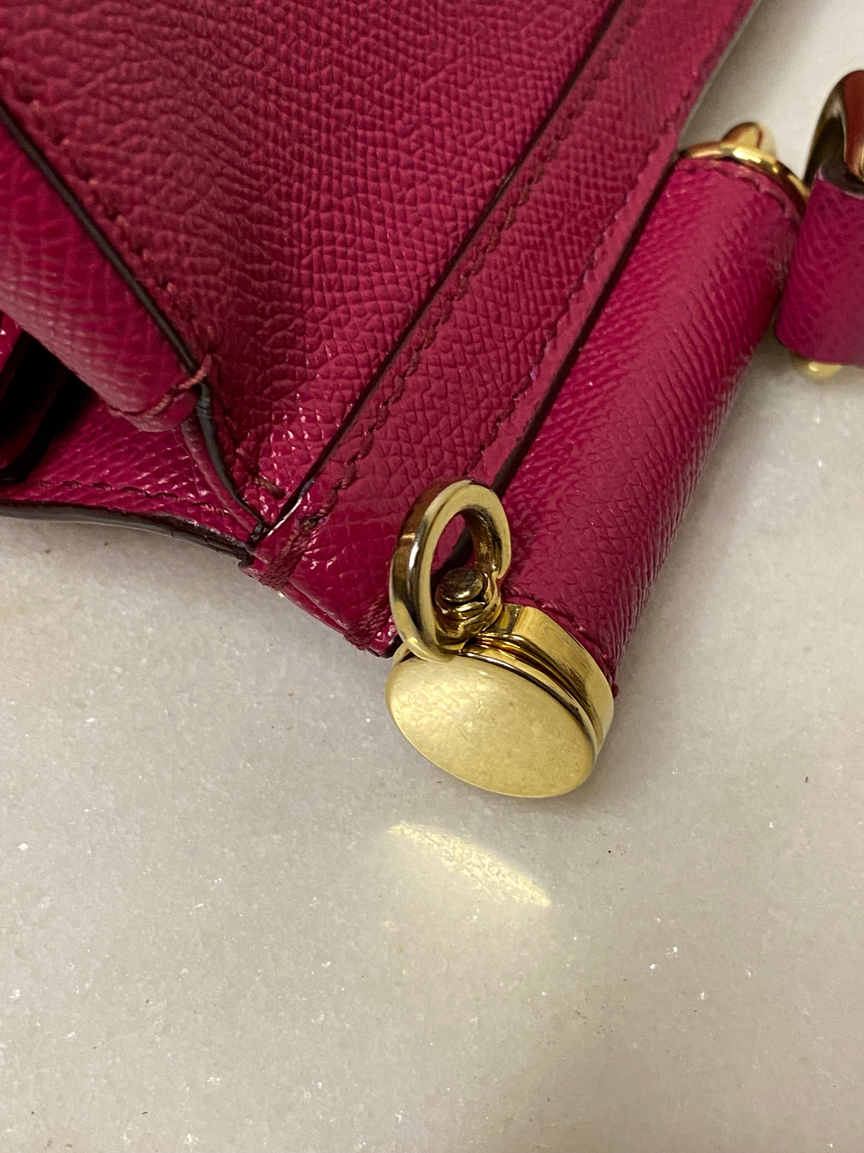 Dolce & Gabbana Hot Pink Sicily Large Bag-handbag-Dolce & Gabbana-The Closet Egypt