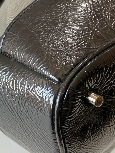 Burberry Bicolor Beat Check Nylon Shoulder Bag-handbag-Burberry-The Closet Egypt