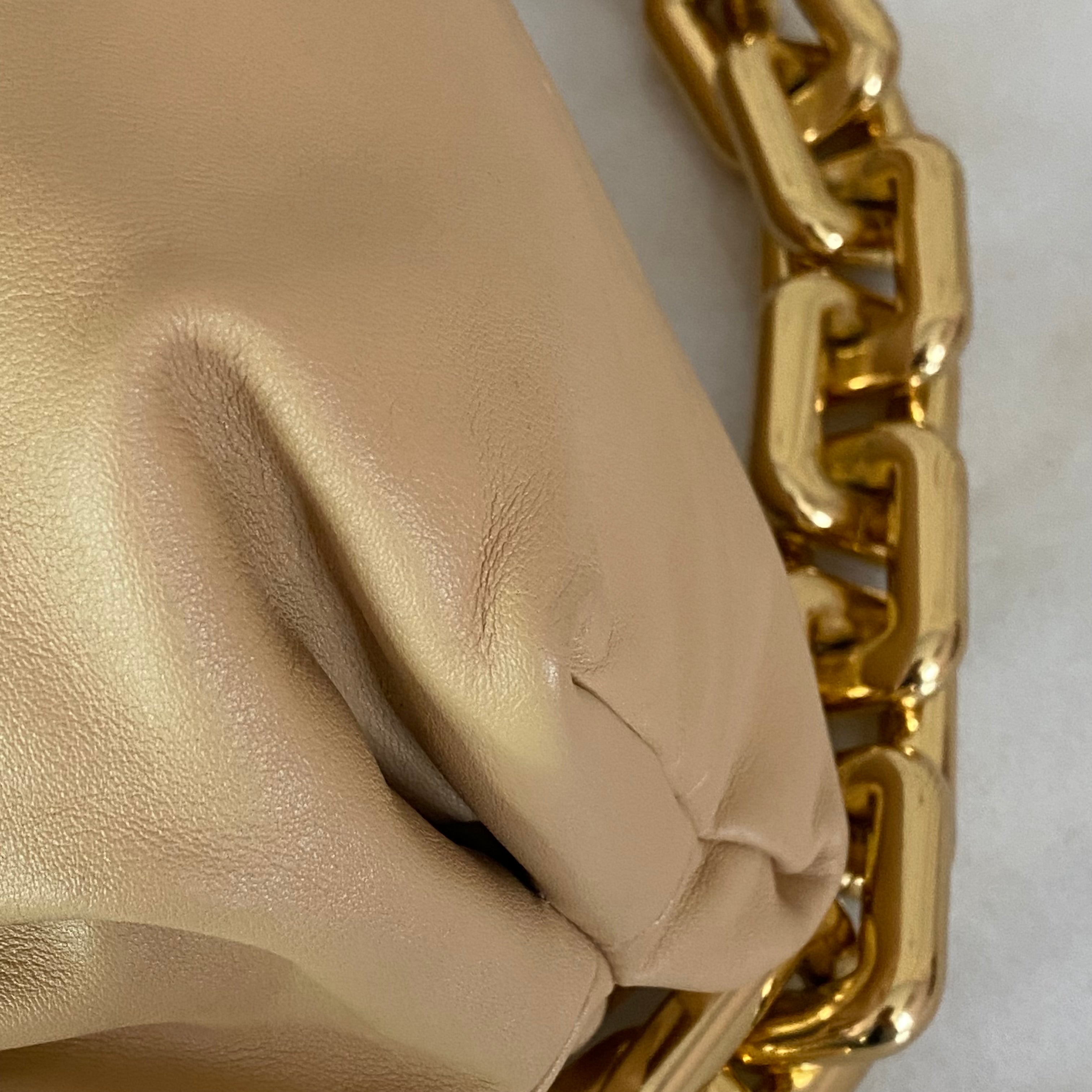 Bottega Veneta Beige The Pouch Chain-Pouch-Bottega Veneta-The Closet Egypt