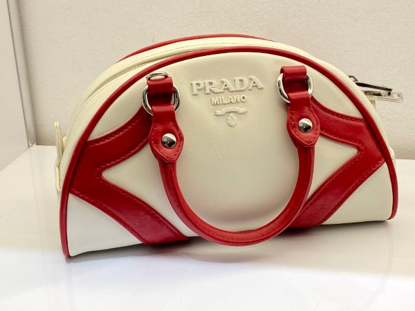 Prada Bicolor Bowling Bag-handbag-Prada-The Closet Egypt