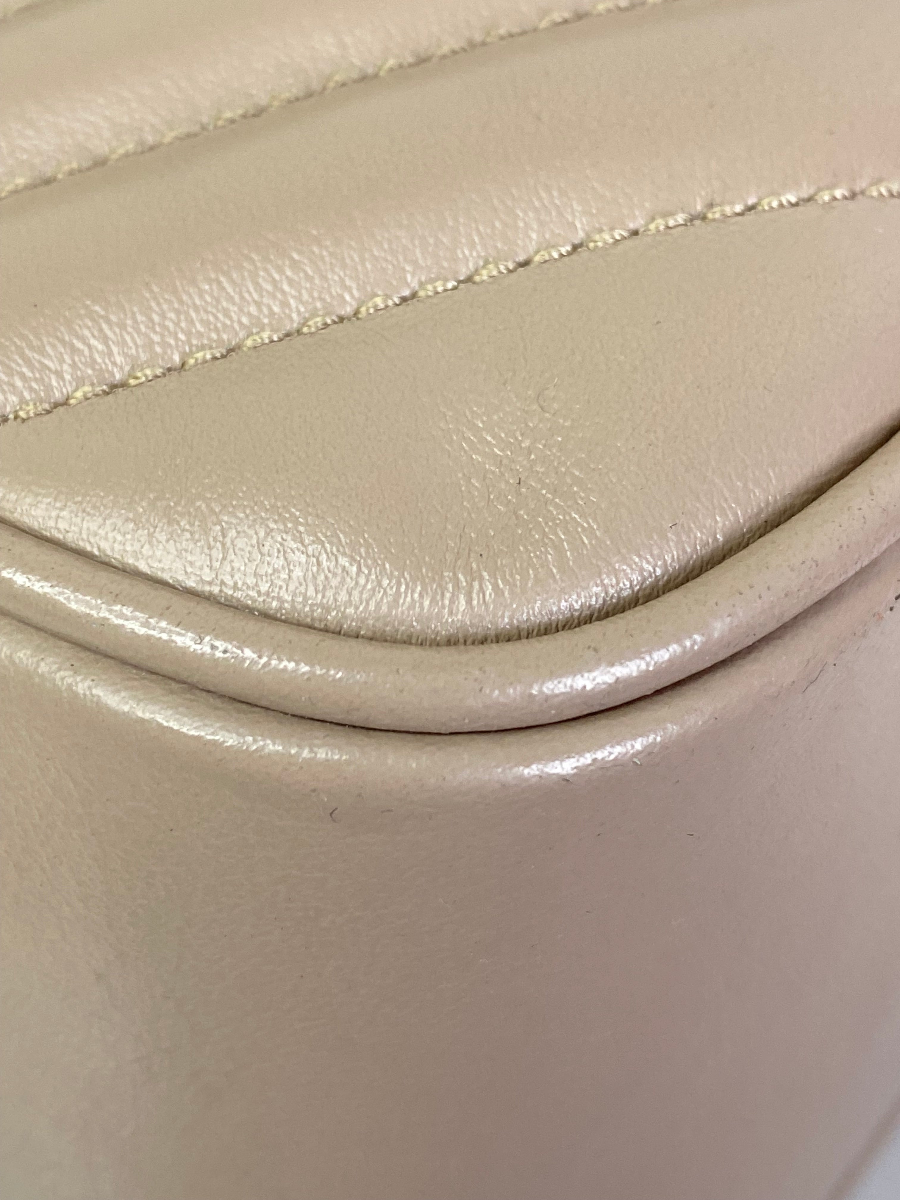 YSL Beige Lou Camera Crossbody Bag-handbag-YSL-The Closet Egypt