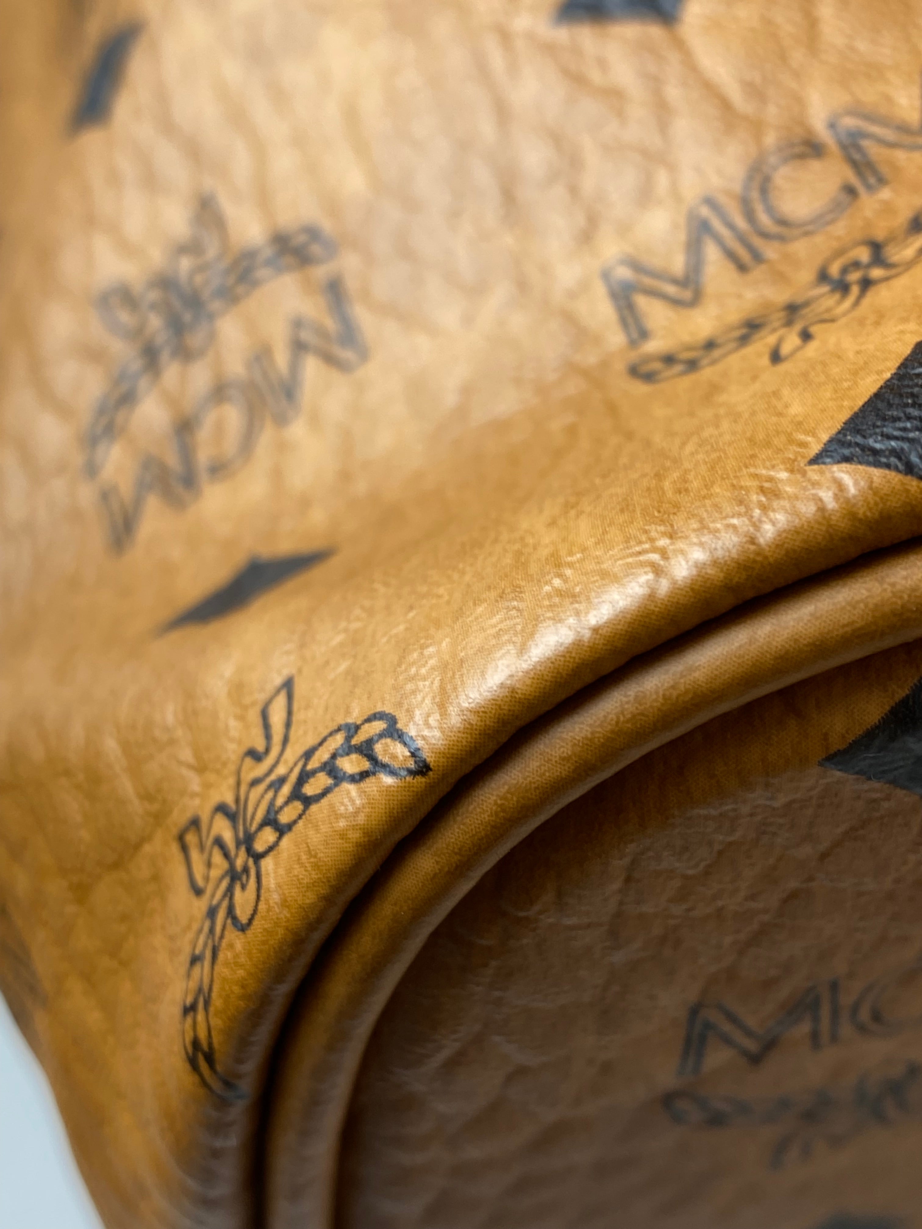 MCM Camel Reversible Liz Shopper Invesetes Large Tote Bag-handbag-MCM-The Closet Egypt