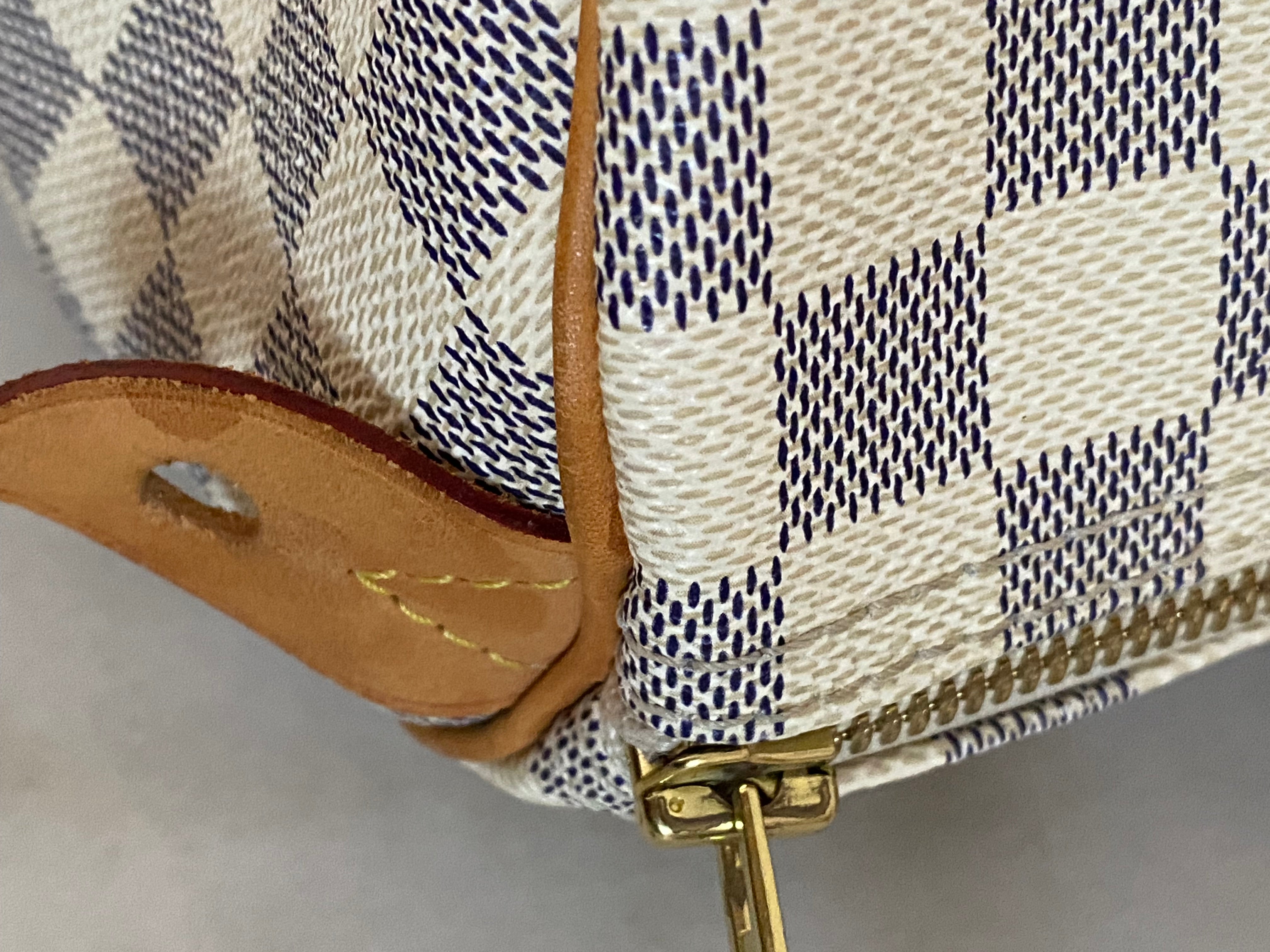 Louis Vuitton Damier Azur Speedy 30 Bag-handbag-Louis Vuitton-The Closet Egypt