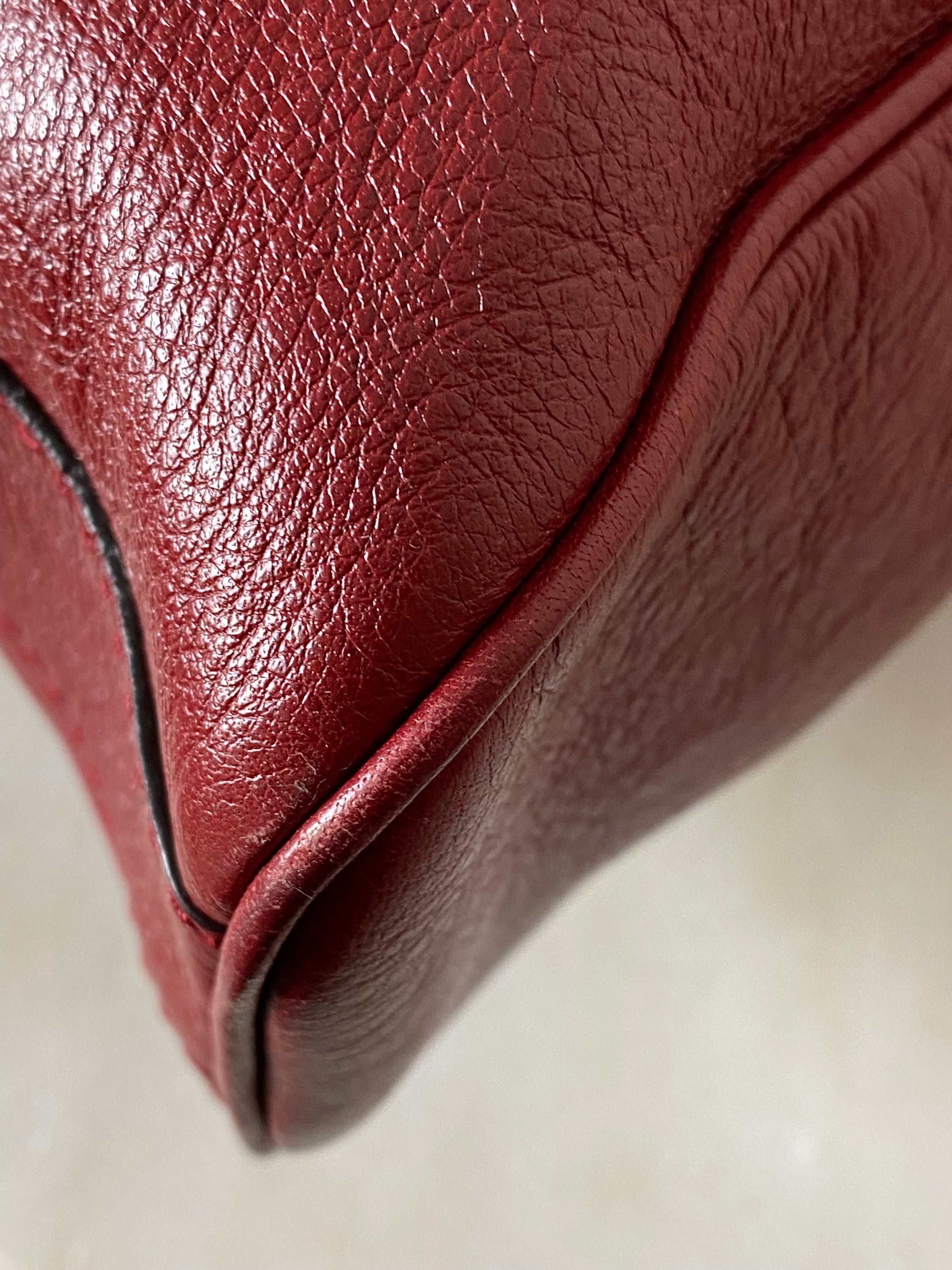 Gucci Red Rebelle Top Handle Bag-handbag-Gucci-The Closet Egypt