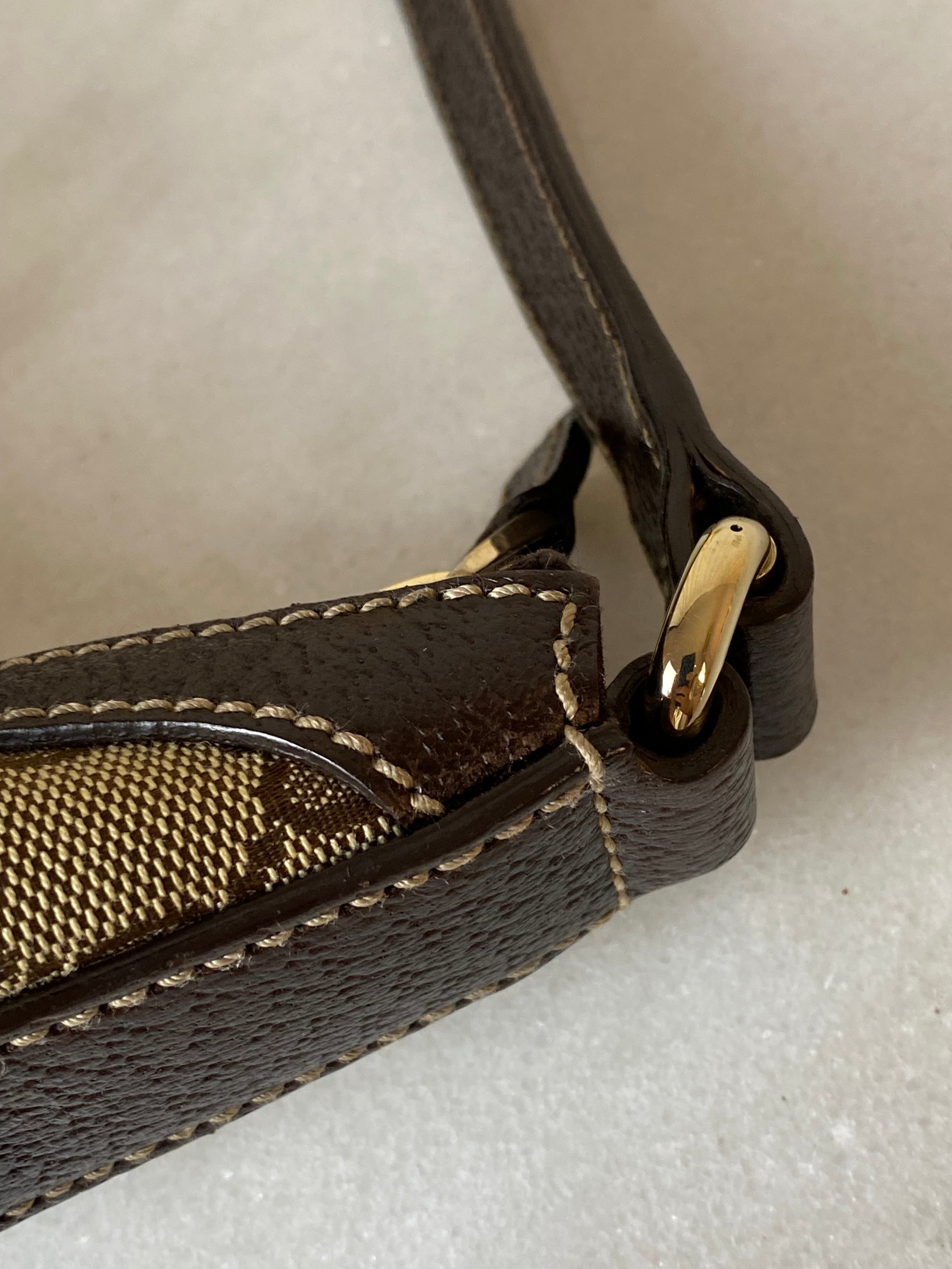 Gucci Bicolor Charmy GG Small Hobo Bag-handbag-Gucci-The Closet Egypt