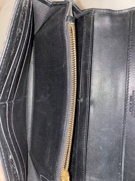 Dolce & Gabbana Dark Brown Leopard Print Flap Continental Wallet-wallet-Dolce & Gabbana-The Closet Egypt