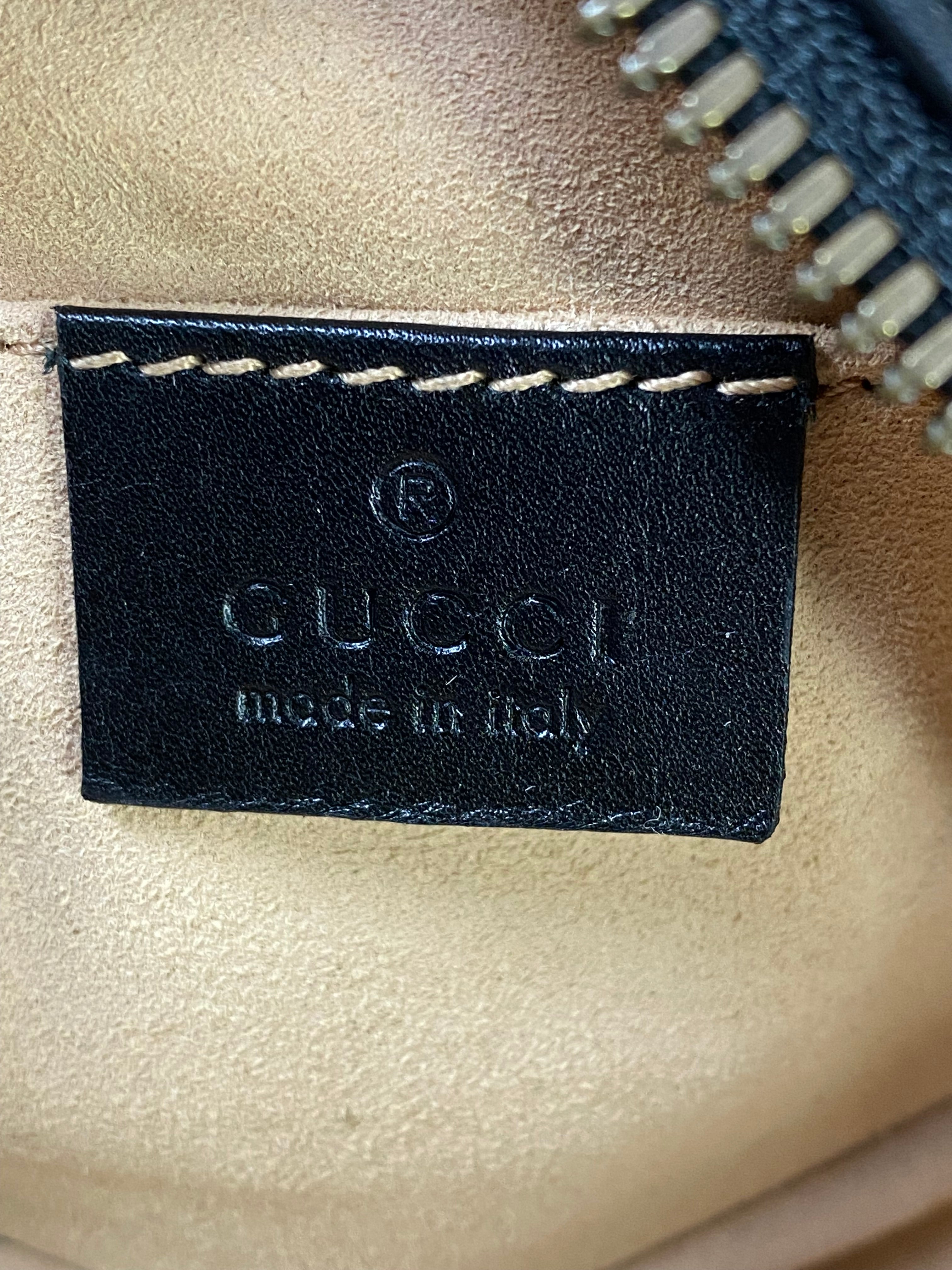 Gucci Black Marmont Belt Bag-Belt Bag-Gucci-The Closet Egypt