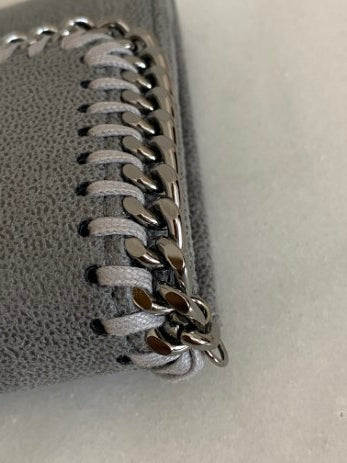 Stella Mccartney Grey Continental Falabella Long Wallet-wallet-Stella Mccartney-The Closet Egypt