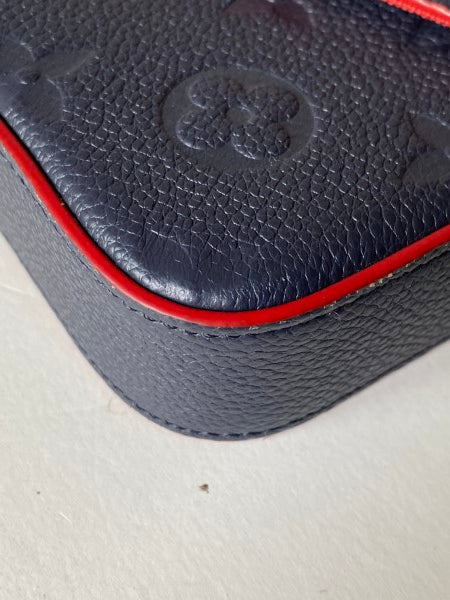 Louis Vuitton Navy Blue Monogram Empreinte Felicie Clutch-Clutch-Louis Vuitton-The Closet Egypt
