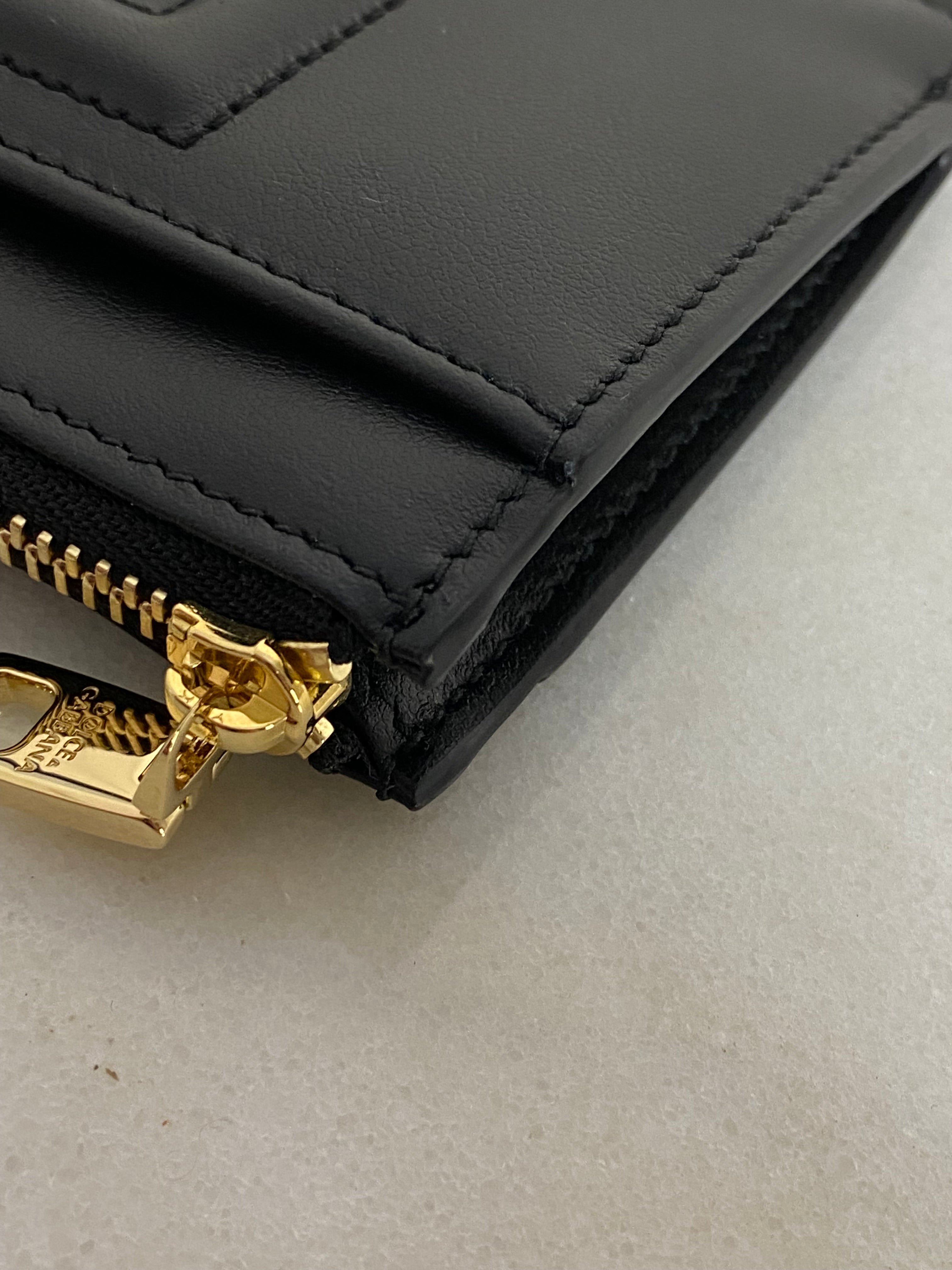 Dolce & Gabbana Black DG Small Zip Wallet-wallet-Dolce & Gabbana-The Closet Egypt