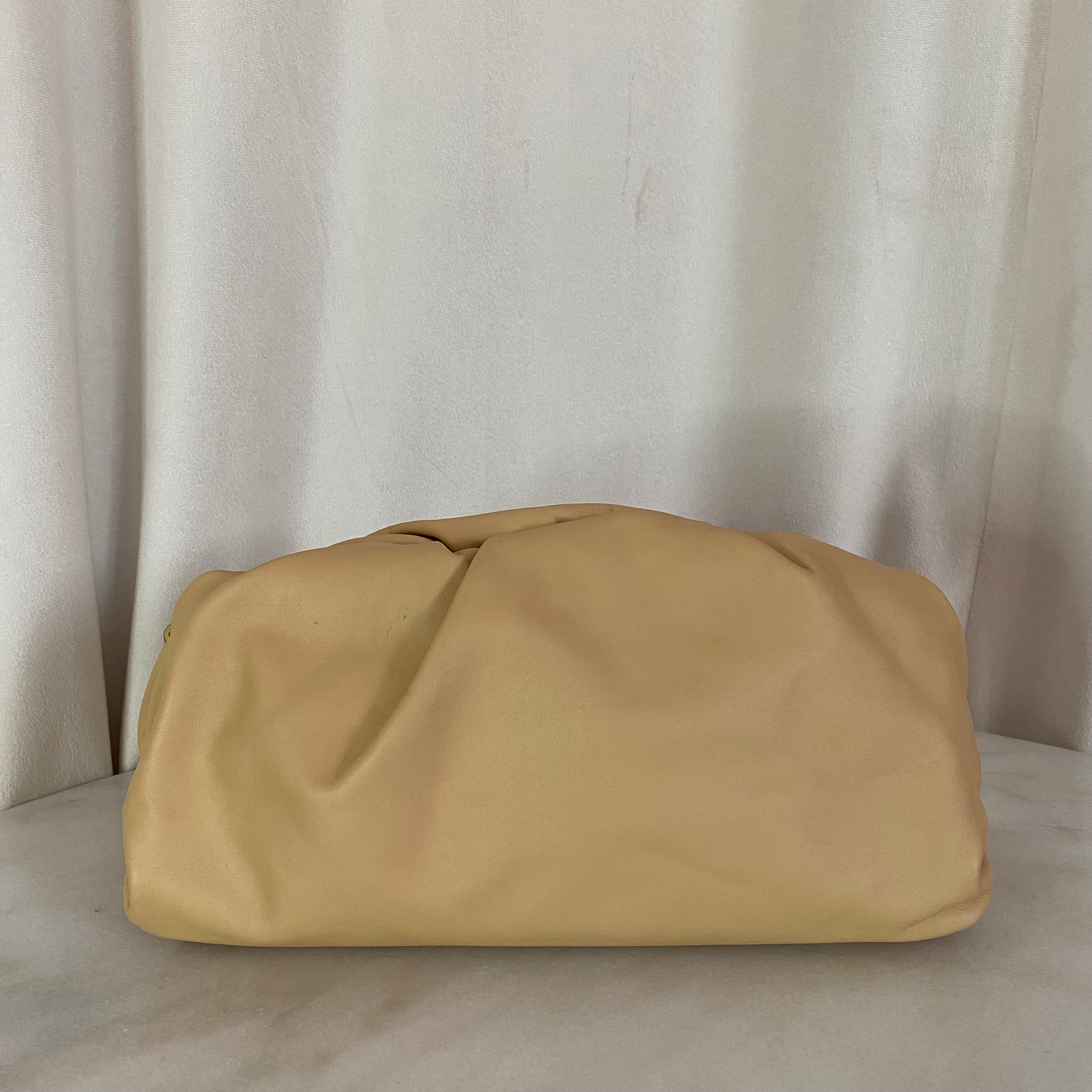 Bottega Veneta Beige The Pouch Chain-Pouch-Bottega Veneta-The Closet Egypt