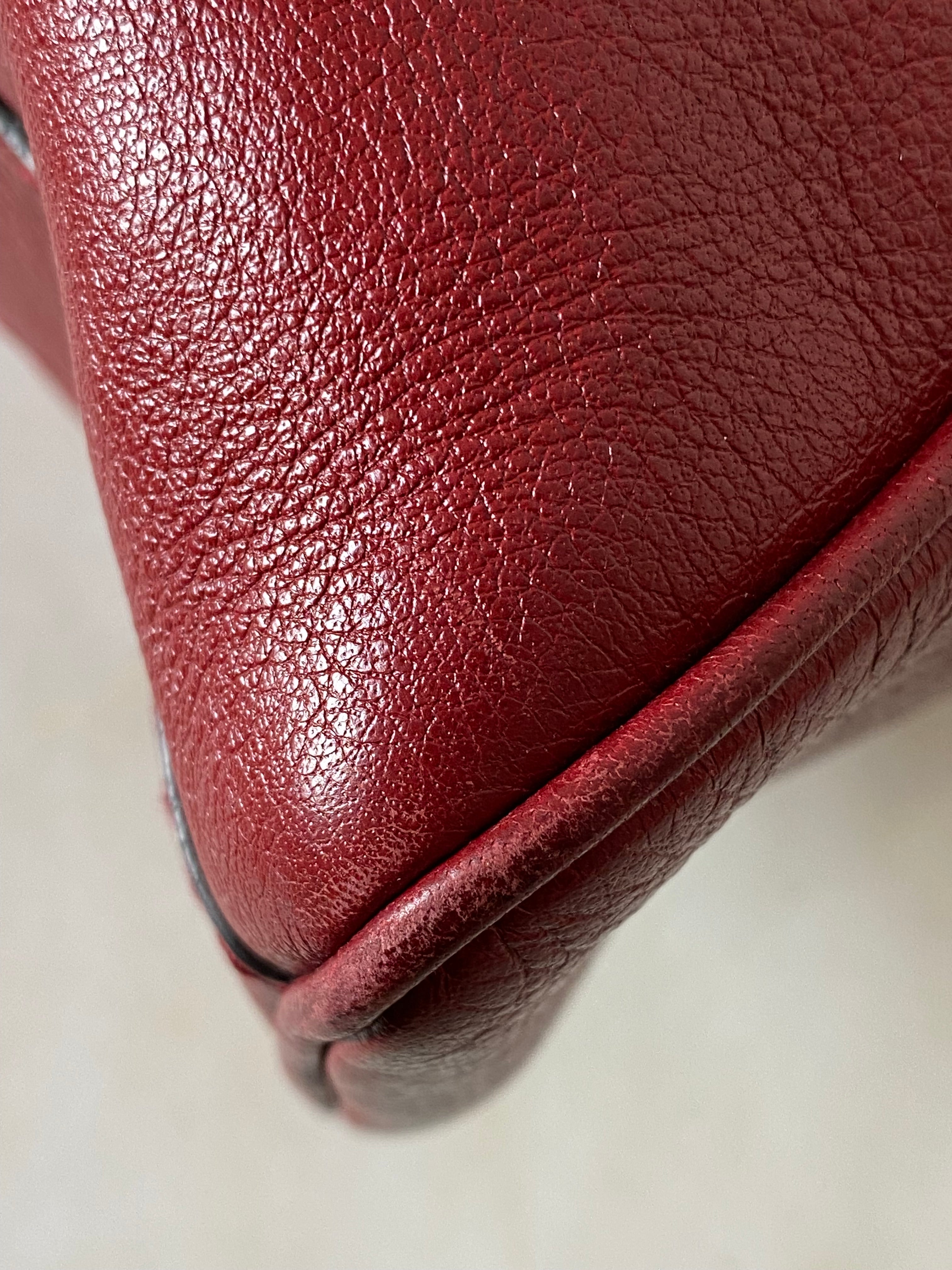 Gucci Red Rebelle Top Handle Bag-handbag-Gucci-The Closet Egypt