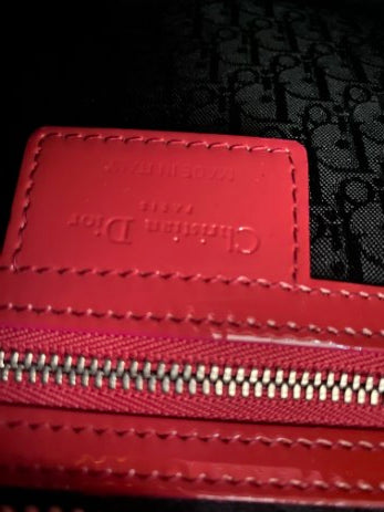 Christian Dior Red Lady Dior Large Bag-handbag-Christian Dior-The Closet Egypt
