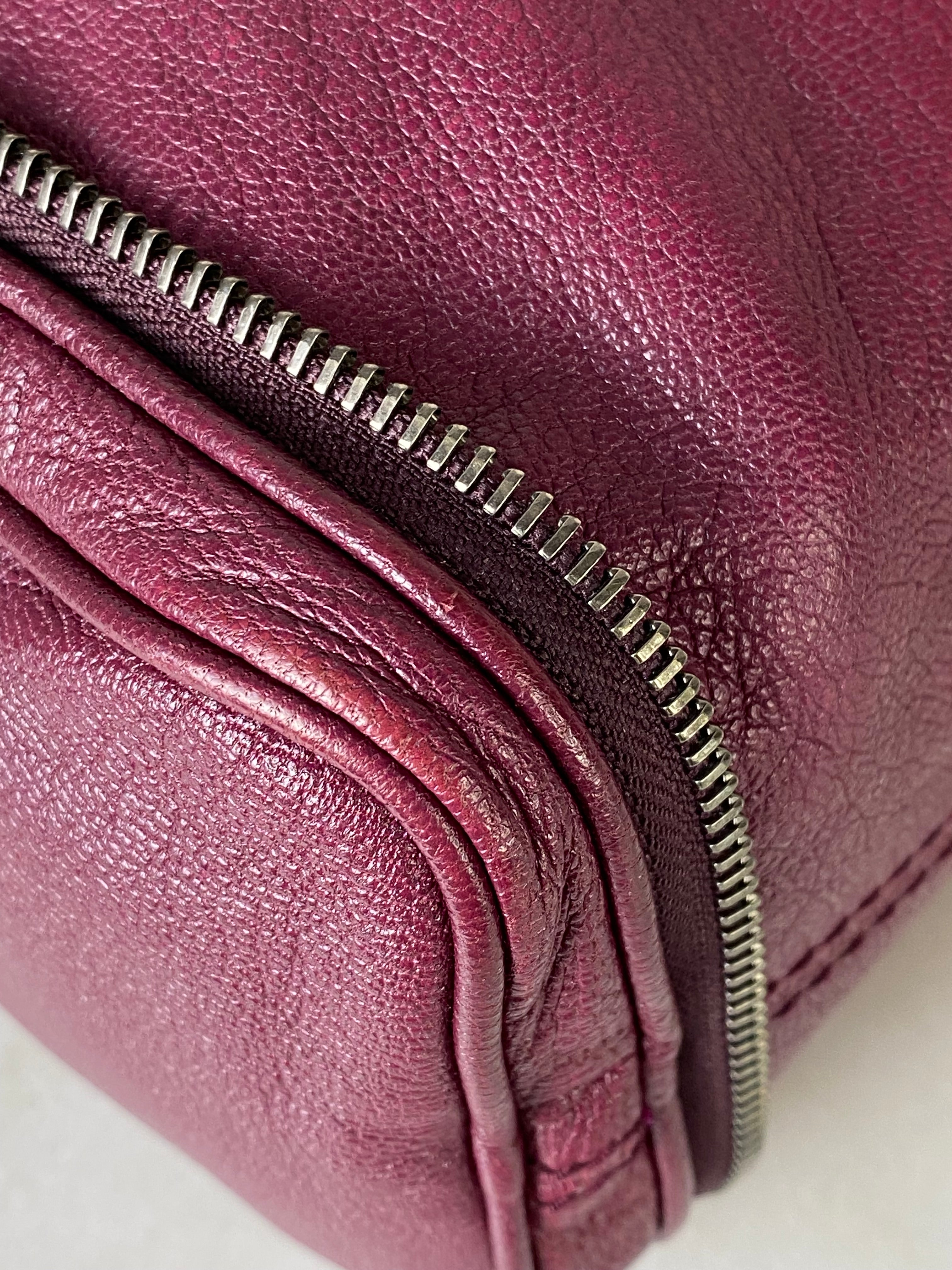 Dolce & Gabbana Burgundy Vilma Top Handle Bag W/ Strap-handbag-Dolce & Gabbana-The Closet Egypt