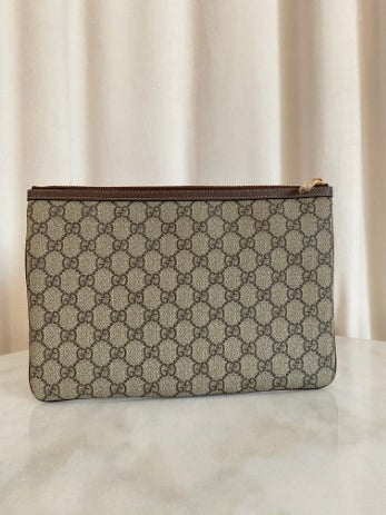 Gucci Ophidia GG Supreme Large Clutch-Clutch-Gucci-The Closet Egypt