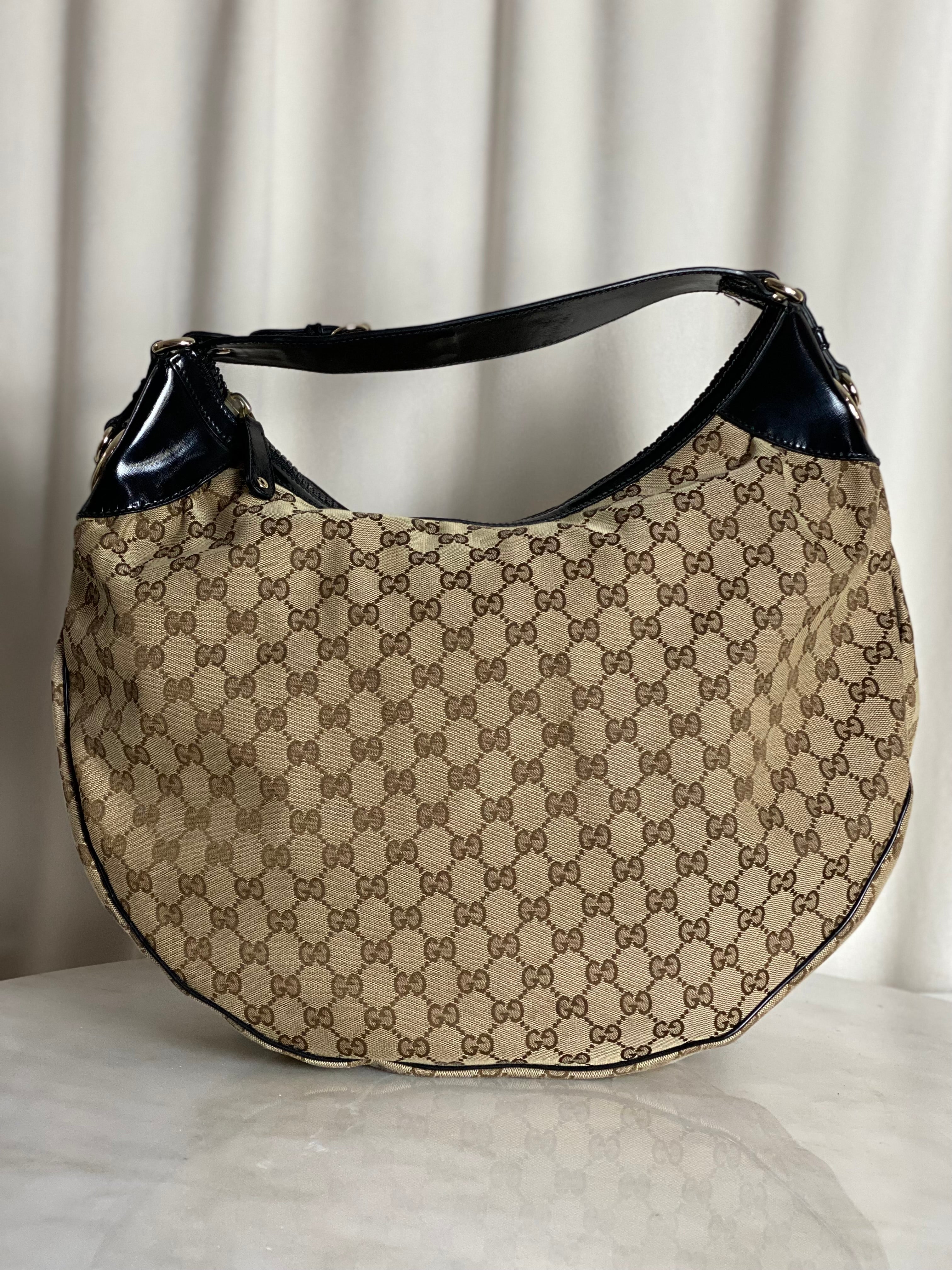 Gucci Bicolor GG Hobo Bag-handbag-Gucci-The Closet Egypt