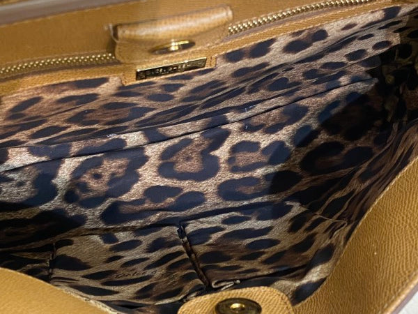 Dolce & Gabbana Beige Tote Bag-handbag-Dolce & Gabbana-The Closet Egypt