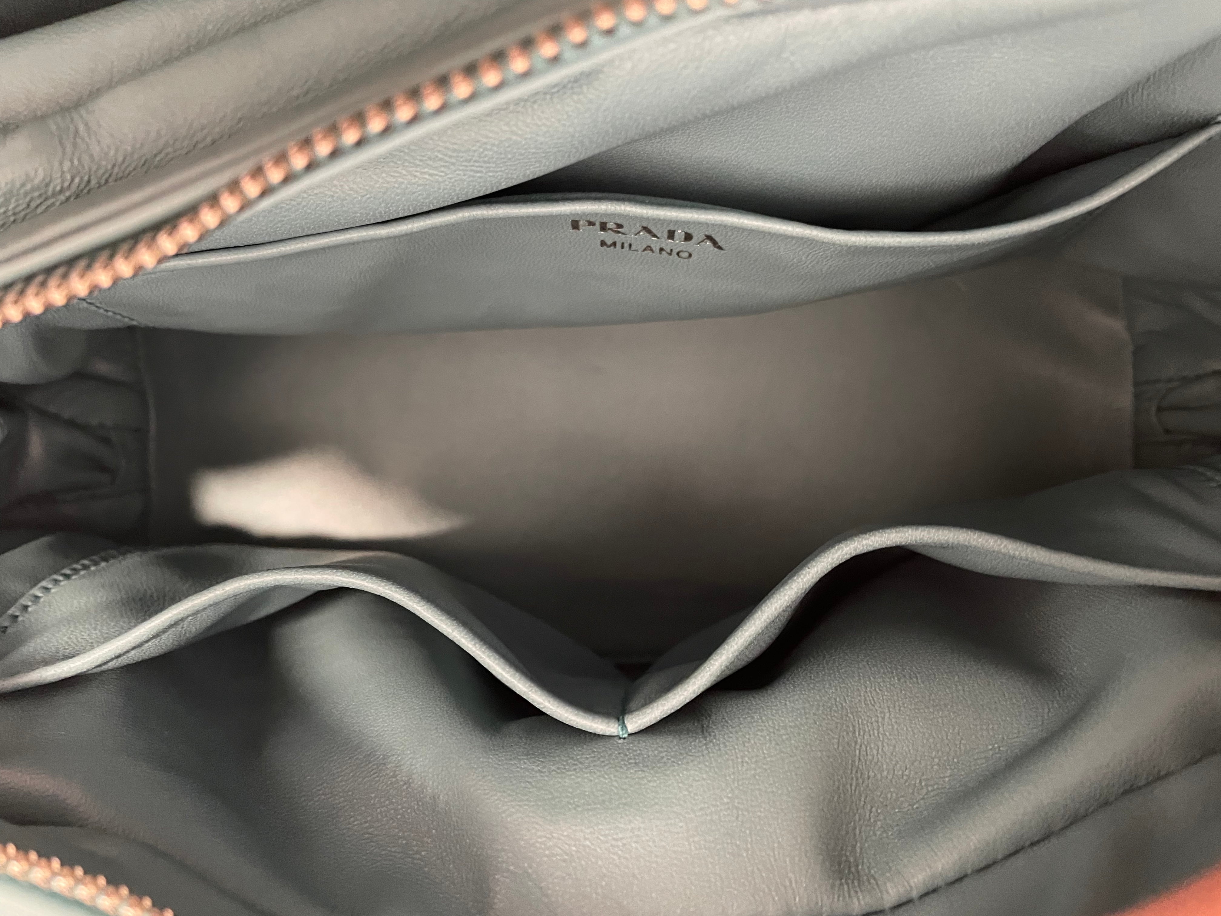 Prada Camel Ostrich Tote Bag-handbag-Prada-The Closet Egypt