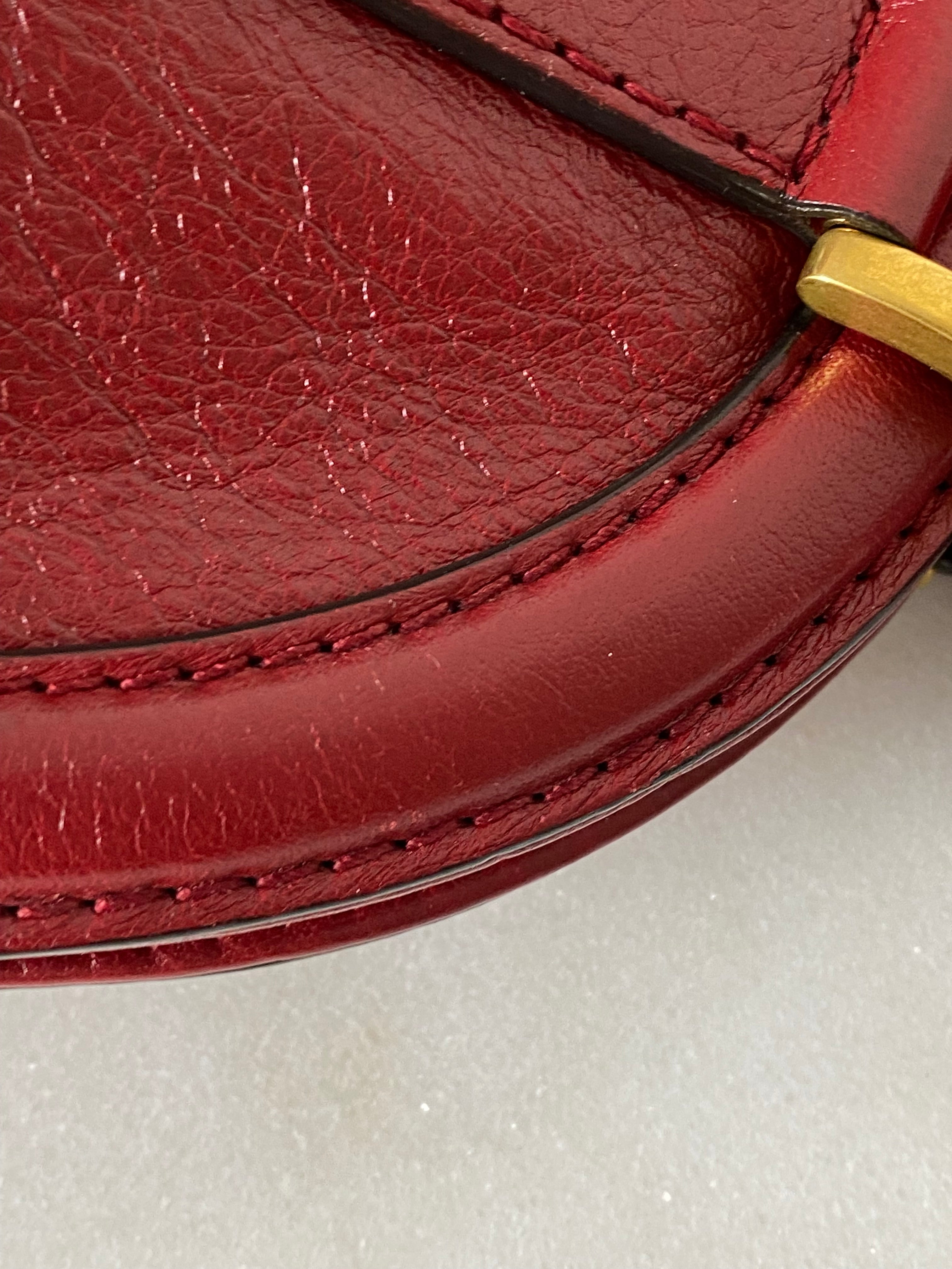 Gucci Red Rebelle Top Handle Bag-handbag-Gucci-The Closet Egypt