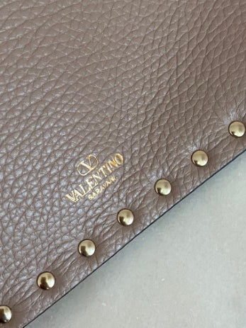 Valentino Nude Envelope Studded Clutch-Clutch-Valentino-The Closet Egypt