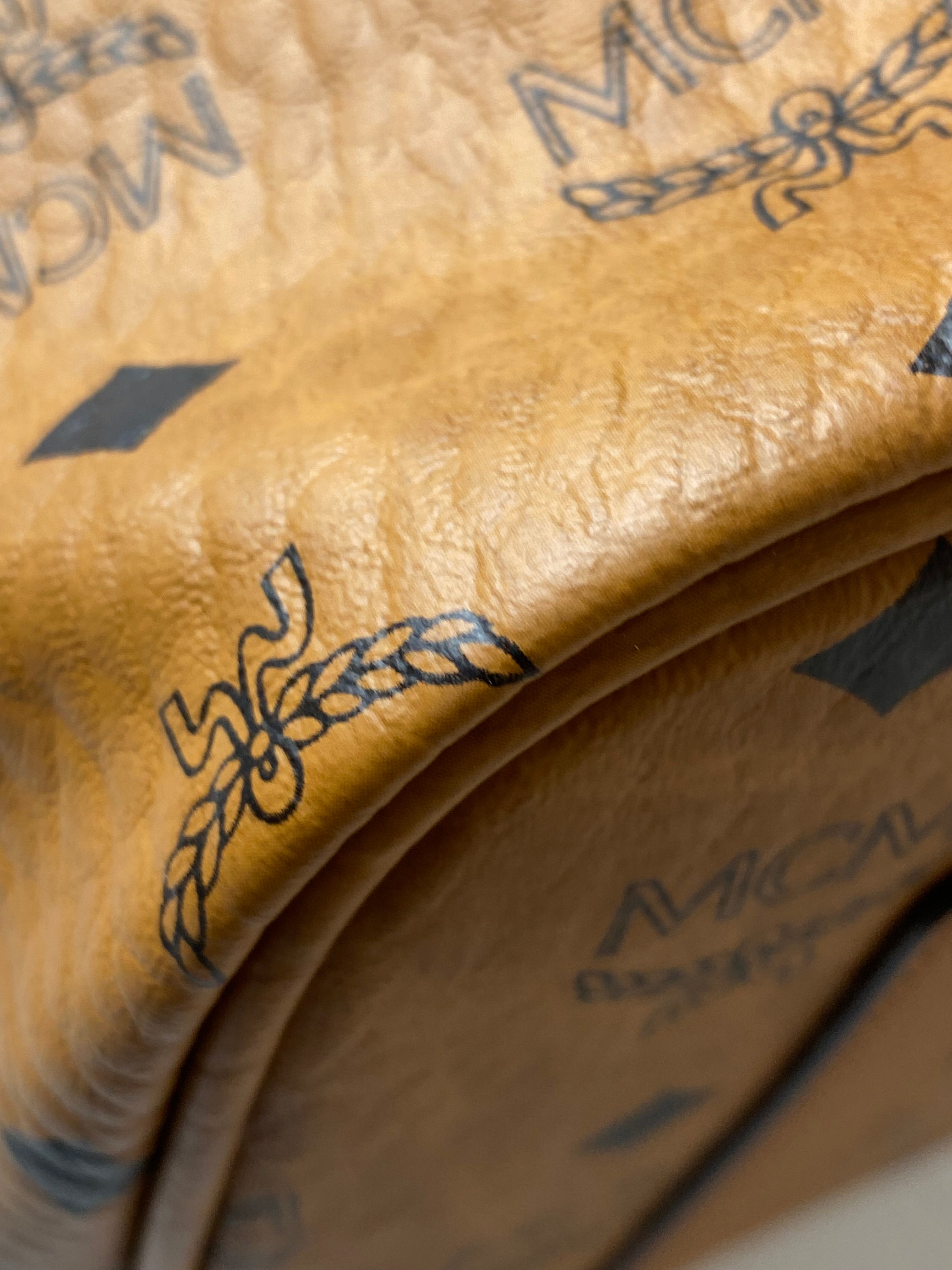 MCM Camel Reversible Liz Shopper Invesetes Large Tote Bag-handbag-MCM-The Closet Egypt