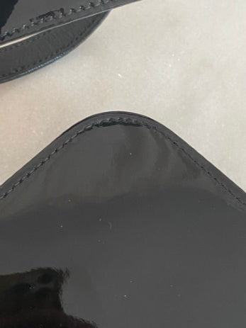 Gucci Black Vernis Horsebit Shoulder Bag-handbag-Gucci-The Closet Egypt