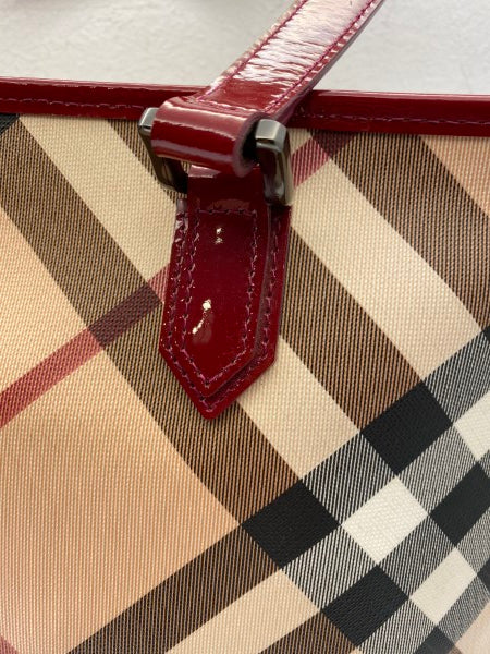 Burberry Bicolor House Check Bag-handbag-Burberry-The Closet Egypt